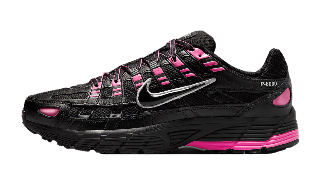 Nike P-6000 Pink Blast Metallic Silver Black