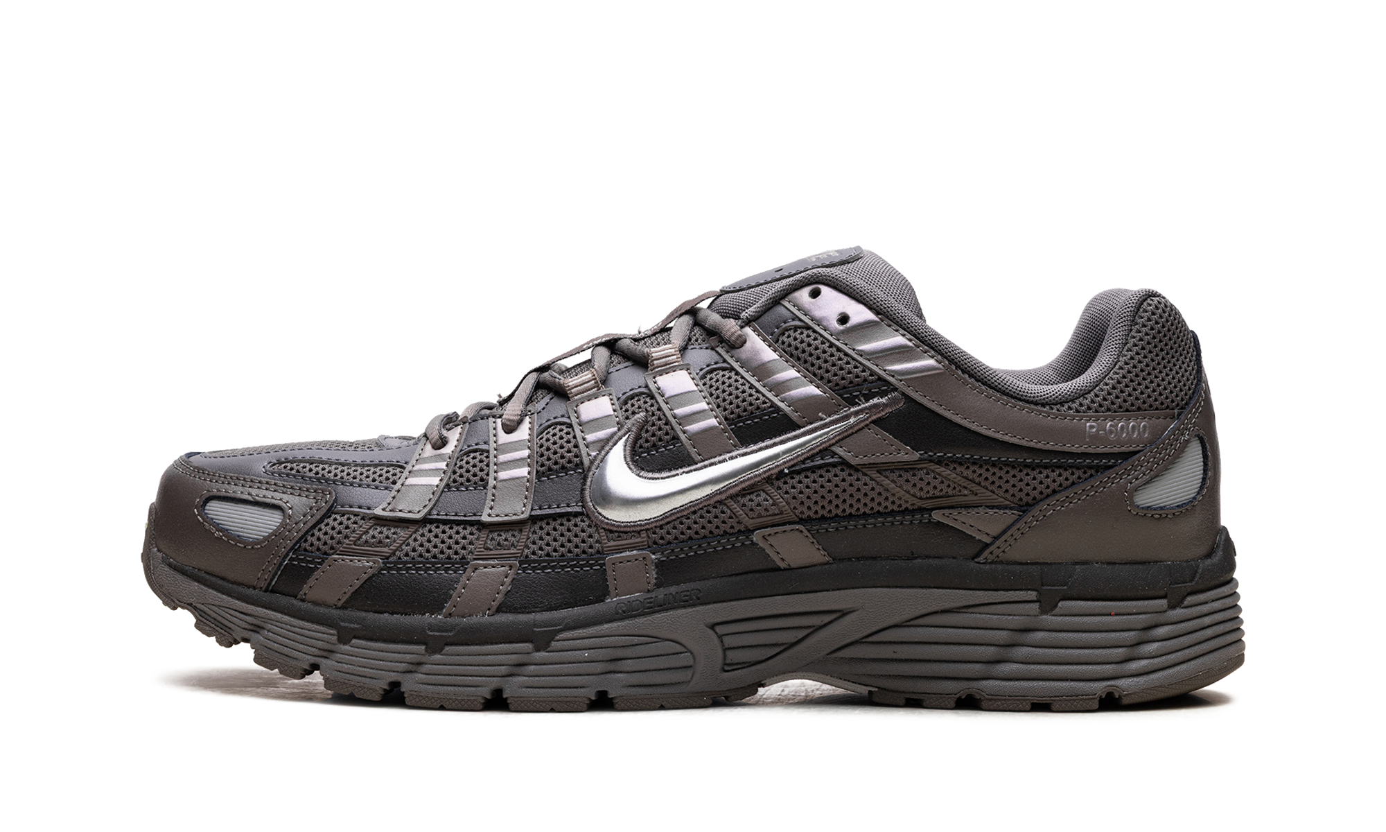 Nike P-6000 Cave Stone Medium Ash Flat Pewter Metallic Silver