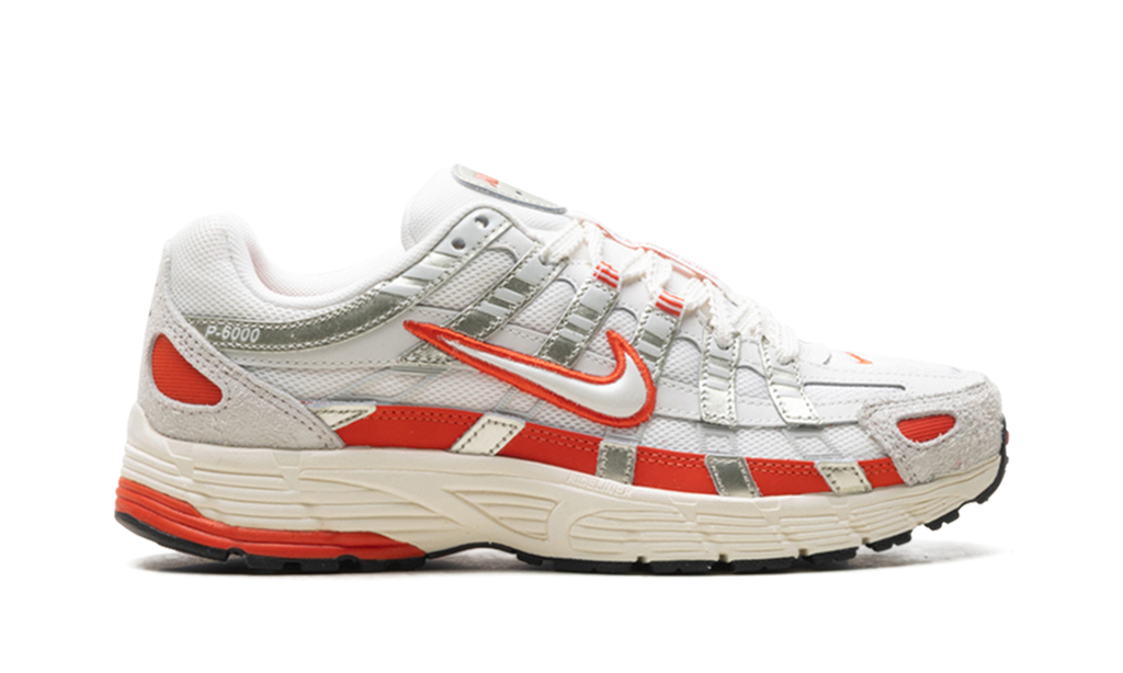 Nike P-6000 Sail Pale Ivory Light Bone Picante Red (W)