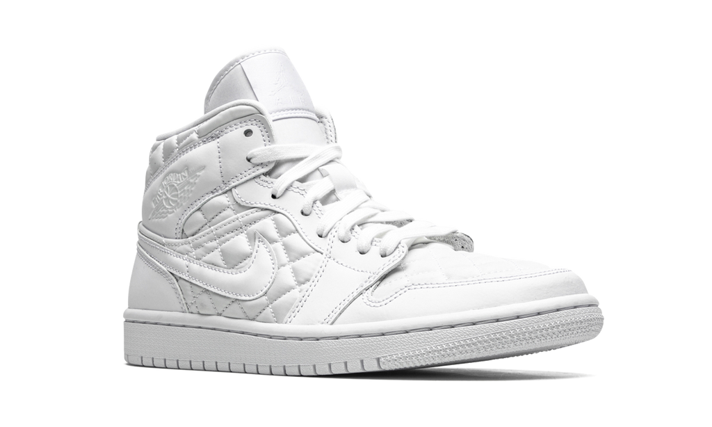 Air Jordan 1 Mid Quilted White (W)