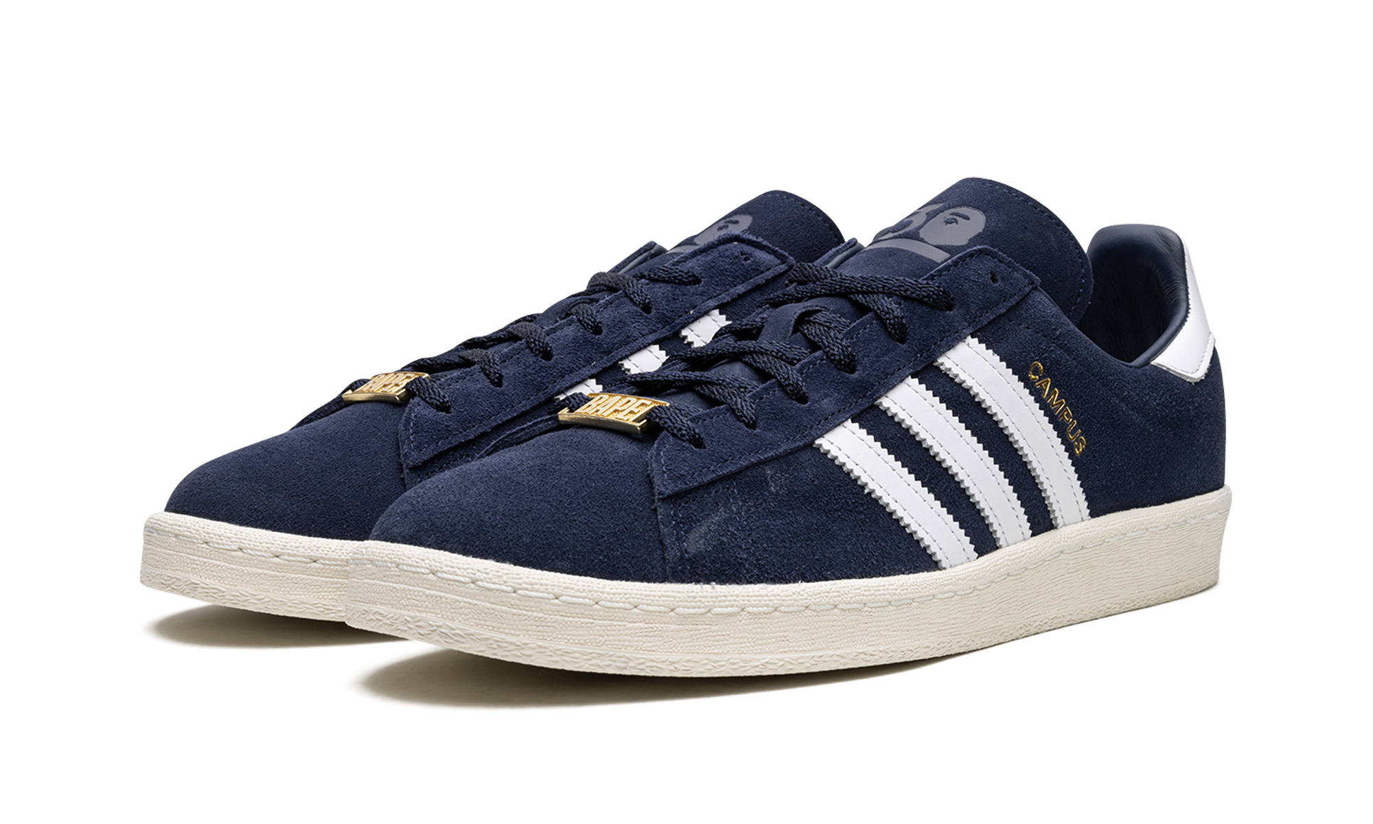 Adidas Campus 80s x BAPE Collegiate Navy