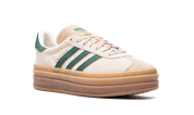 Adidas Gazelle Bold Magic Beige Collegiate Green 6