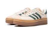 Adidas Gazelle Bold Magic Beige Collegiate Green 7