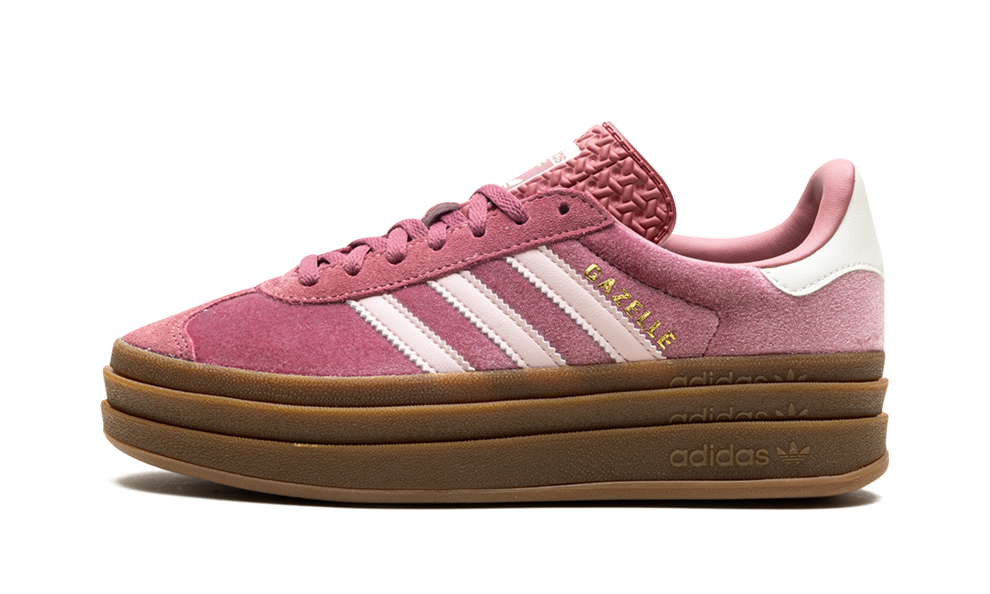 adidas Gazelle Bold Sandy Pink Velvet (W) 1