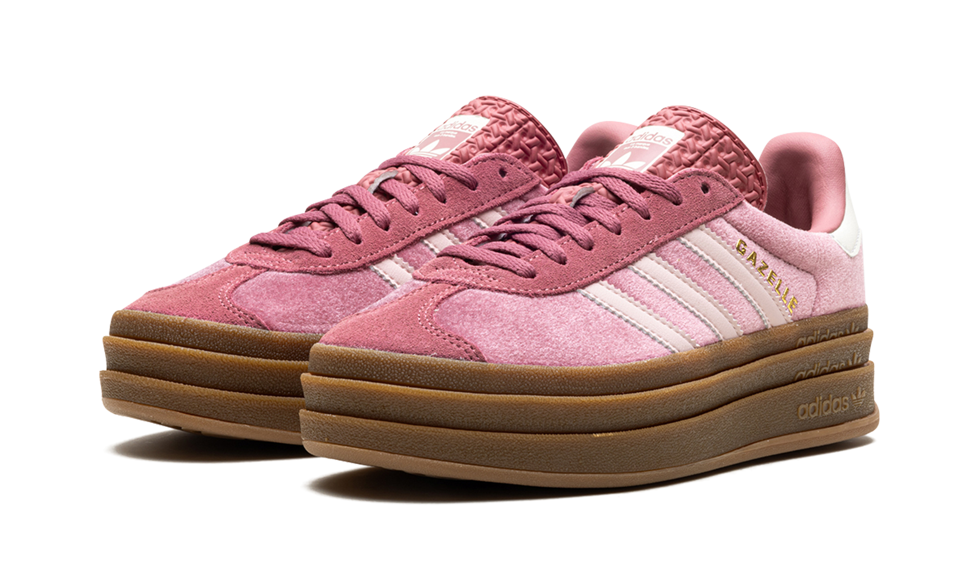 adidas Gazelle Bold Sandy Pink Velvet (W) 3