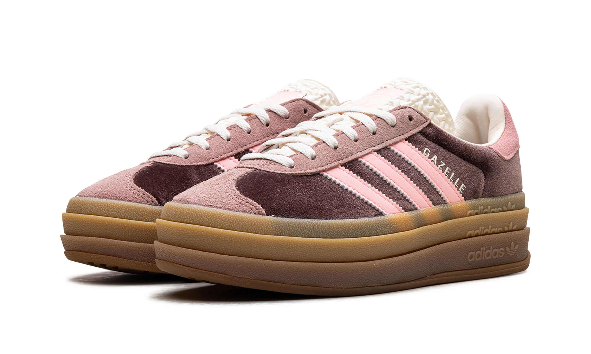 adidas Gazelle Bold Shadow Brown Warm Clay Glow Pink (W) 10