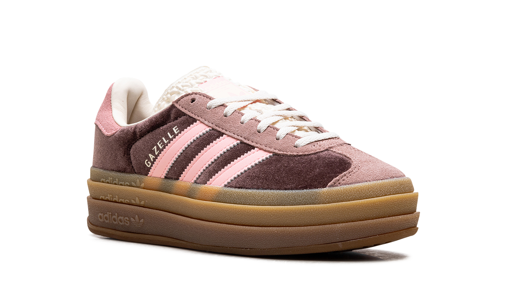 adidas Gazelle Bold Shadow Brown Warm Clay Glow Pink (W) 2
