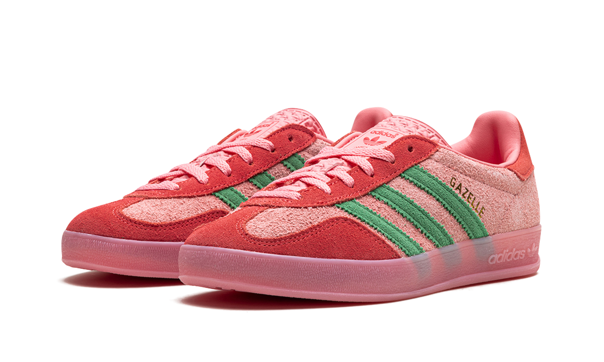 Adidas Gazelle Indoor Semi Pink Spark Preloved Scarlet 7
