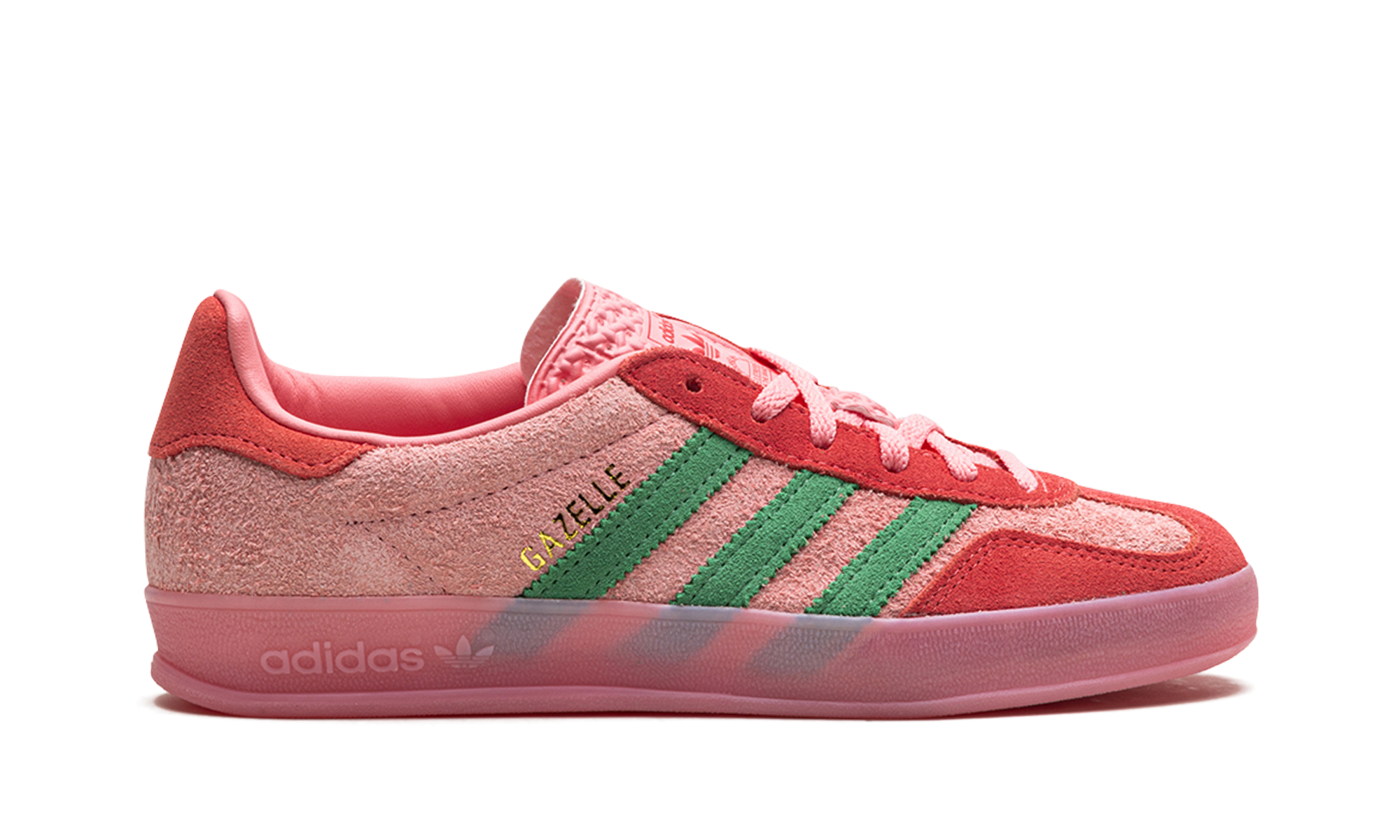 Adidas Gazelle Indoor Semi Pink Spark Preloved Scarlet 7