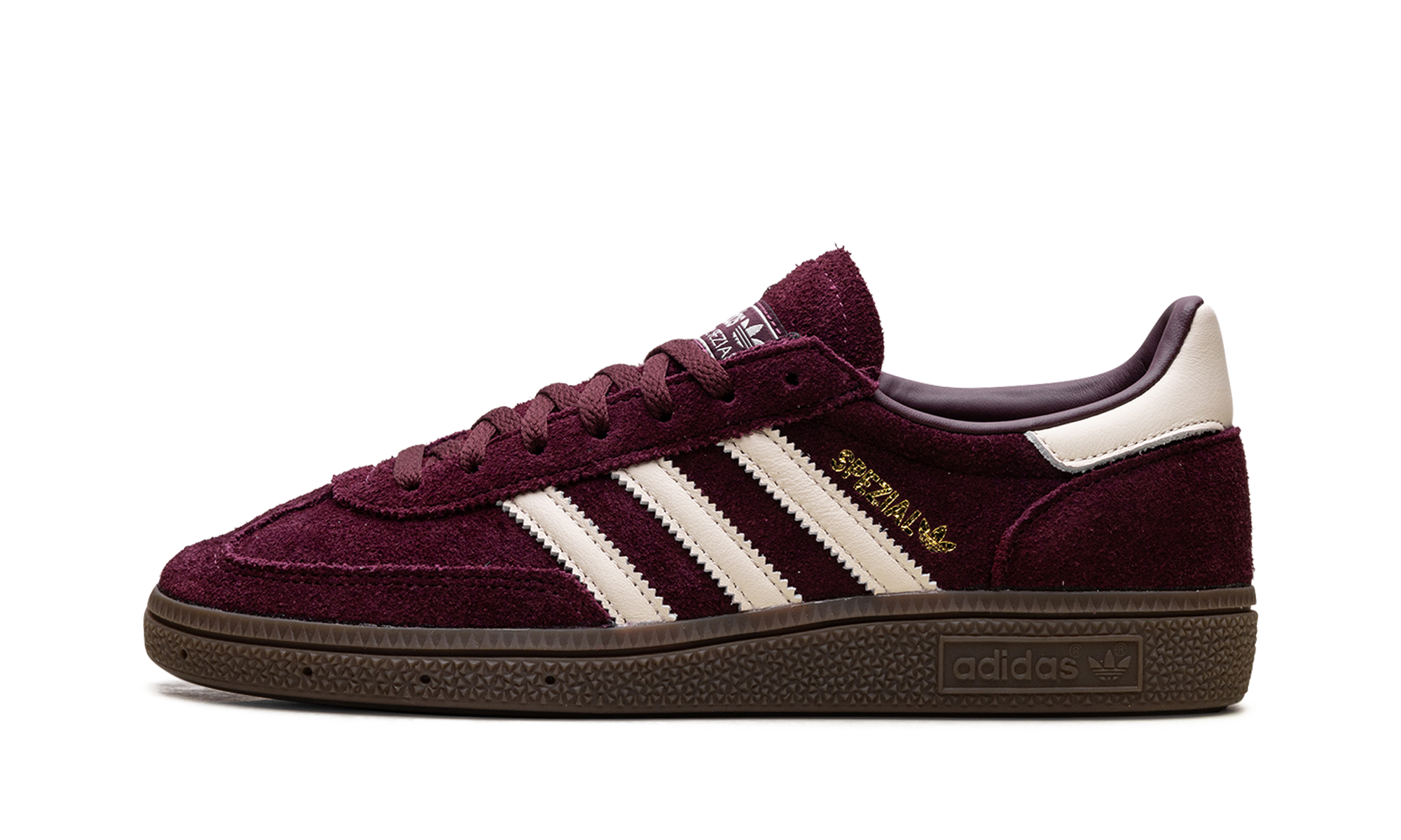 Adidas Handball Spezial Maroon Off White Gum (W) 1