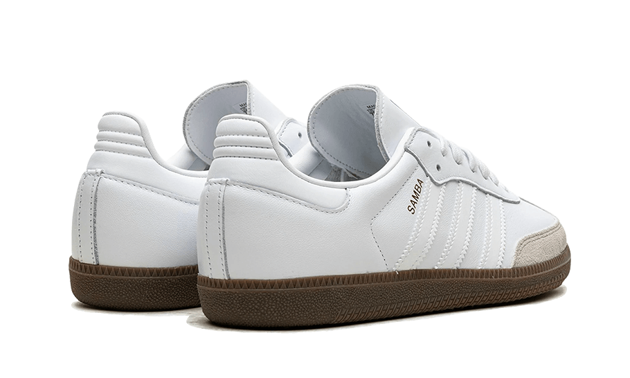 Adidas Samba Cloud White Blue Gum 3