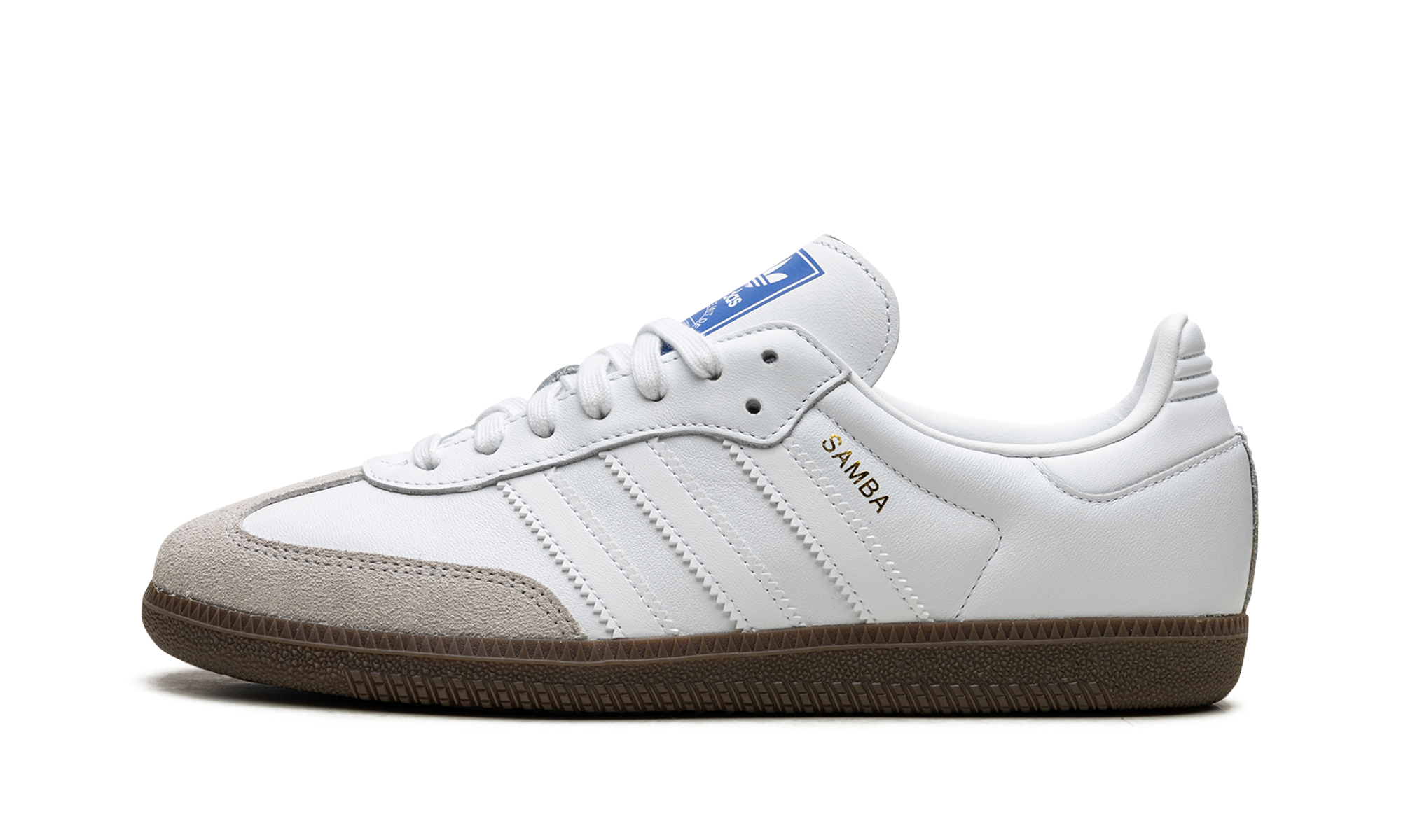 Adidas Samba Cloud White Blue Gum 5