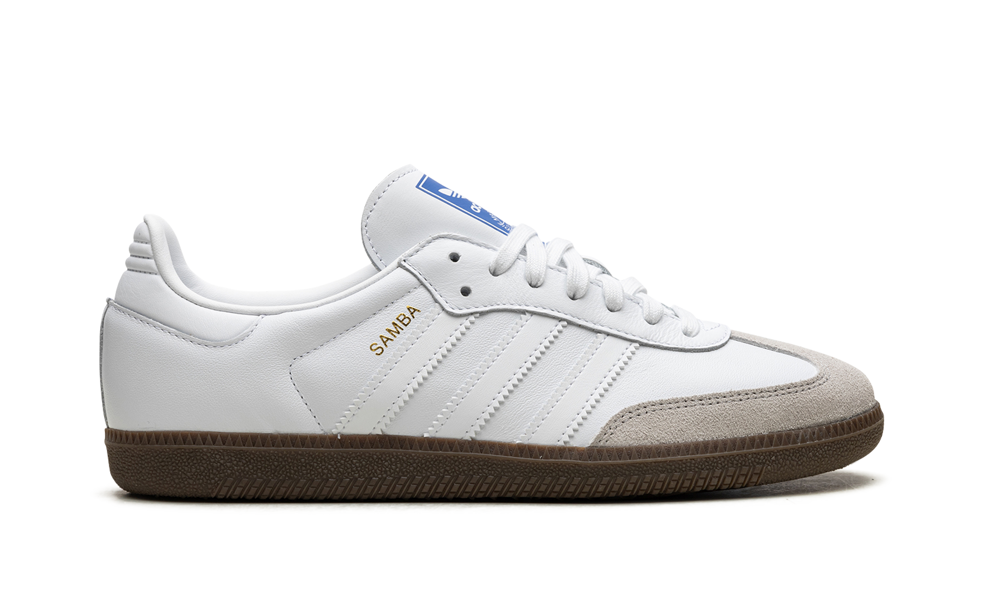Adidas Samba Cloud White Blue Gum 7