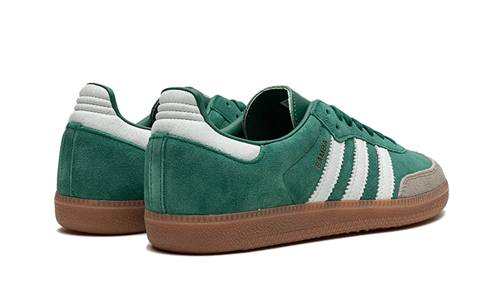 Adidas Samba OG Collegiate Green Gum Gray Toe 3