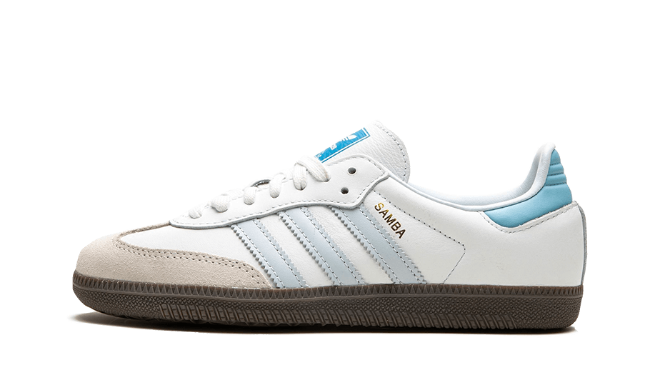 Adidas Samba OG Core White Halo Blue 1