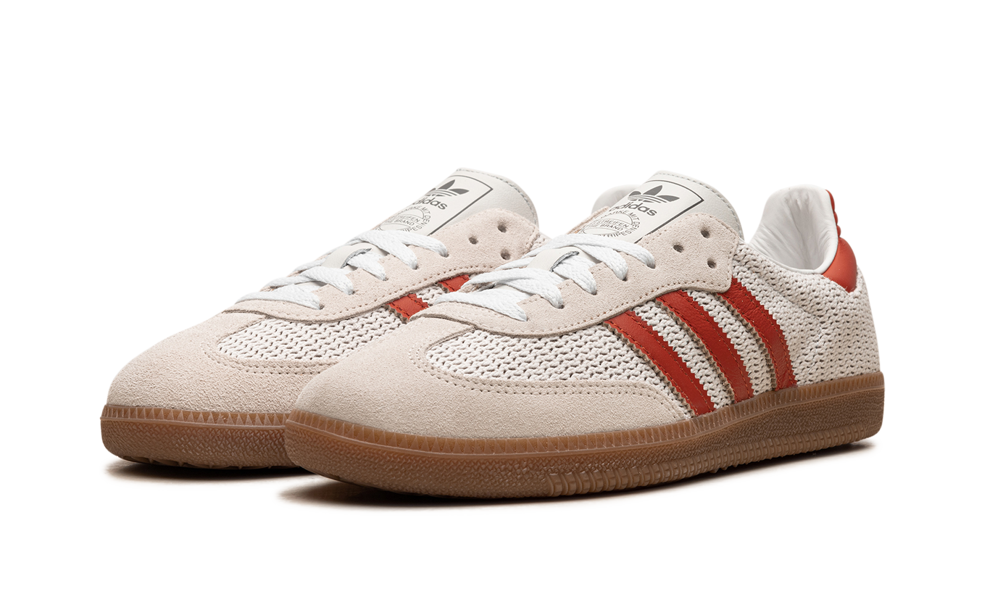 Adidas Samba OG Crystal White Preloved Red 3