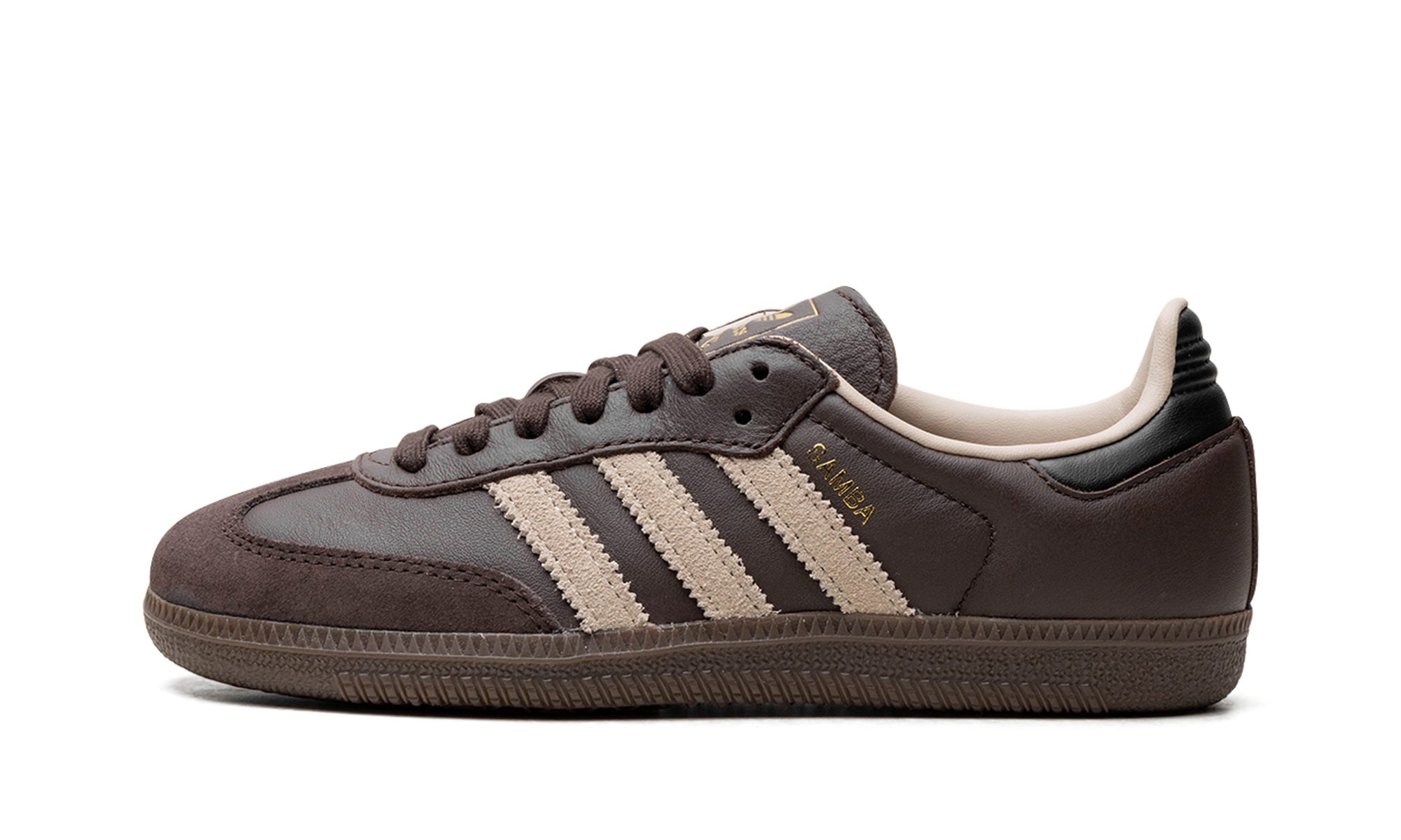 adidas Samba OG Dark Brown Beige Gum 1