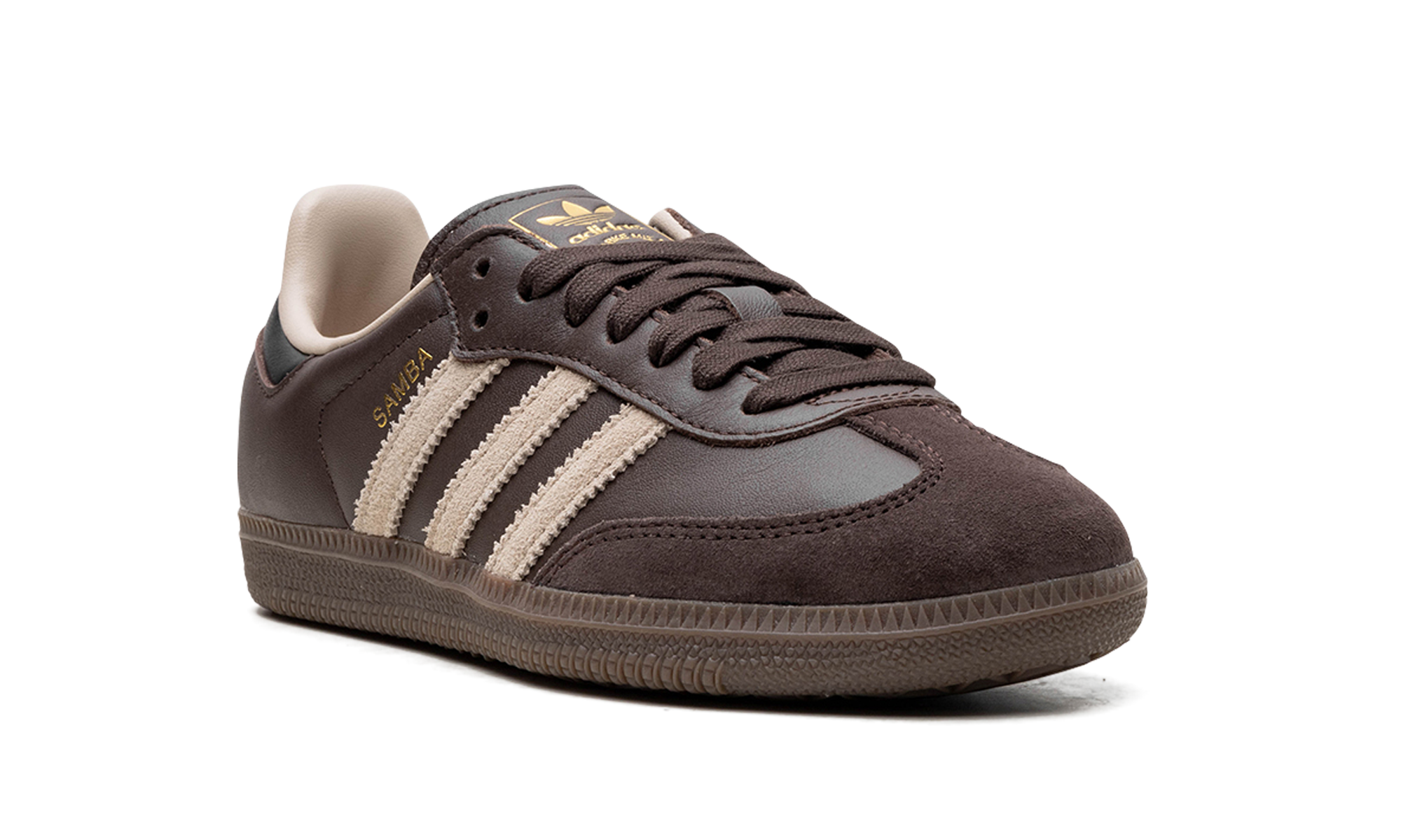 adidas Samba OG Dark Brown Beige Gum 2