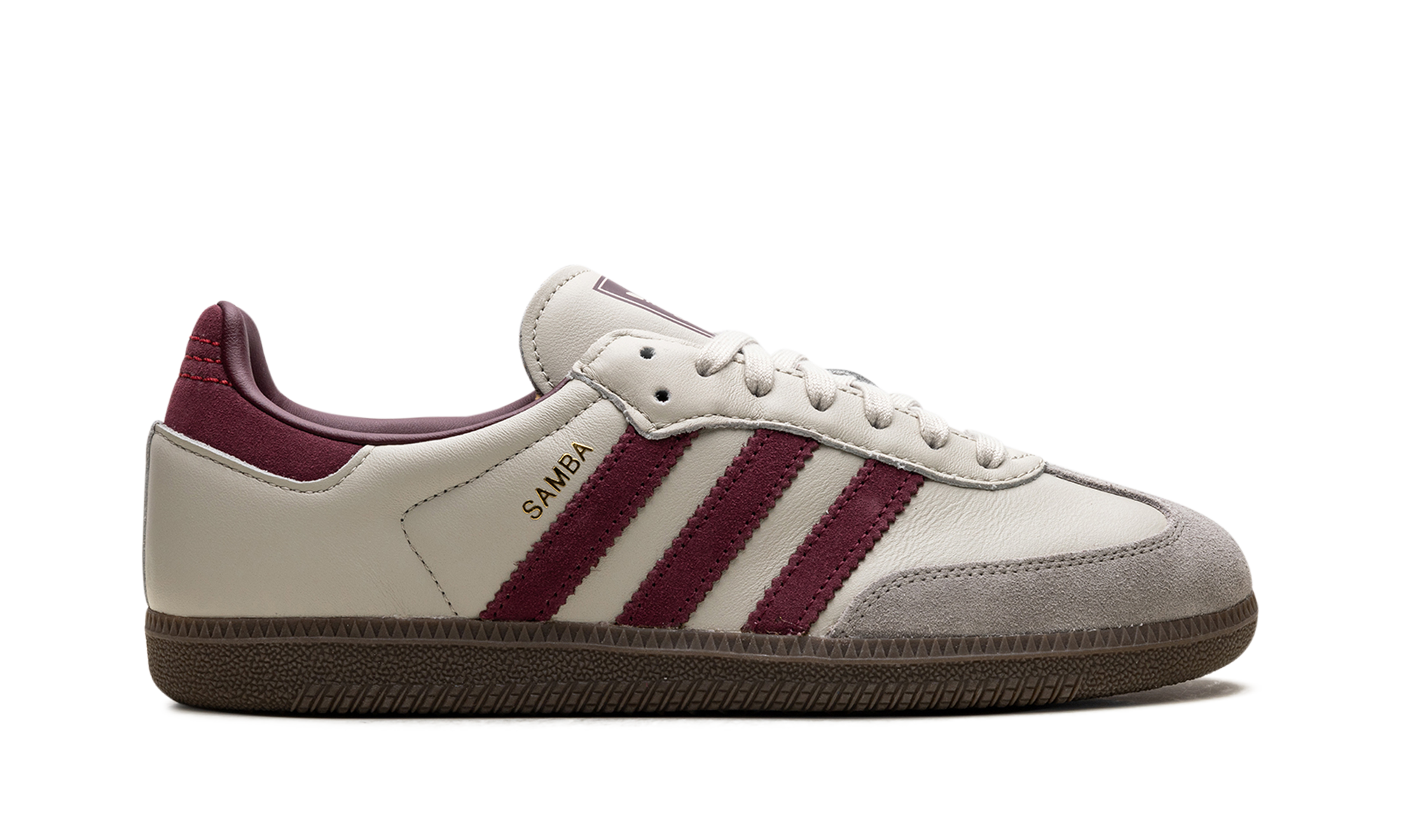 Adidas Samba OG Putty Grey Maroon 7