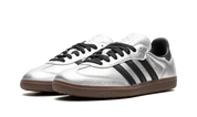 Adidas Samba OG Silver Metallic Black Gum (W) 2