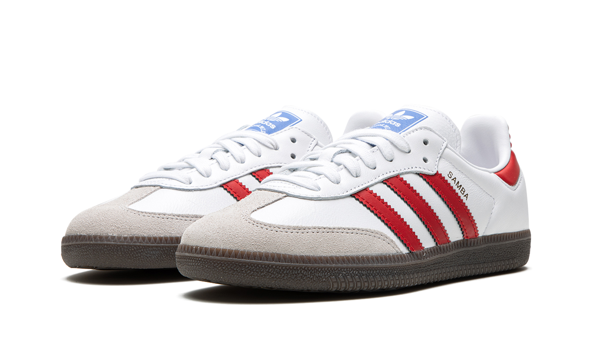 Adidas Samba OG White Red 7