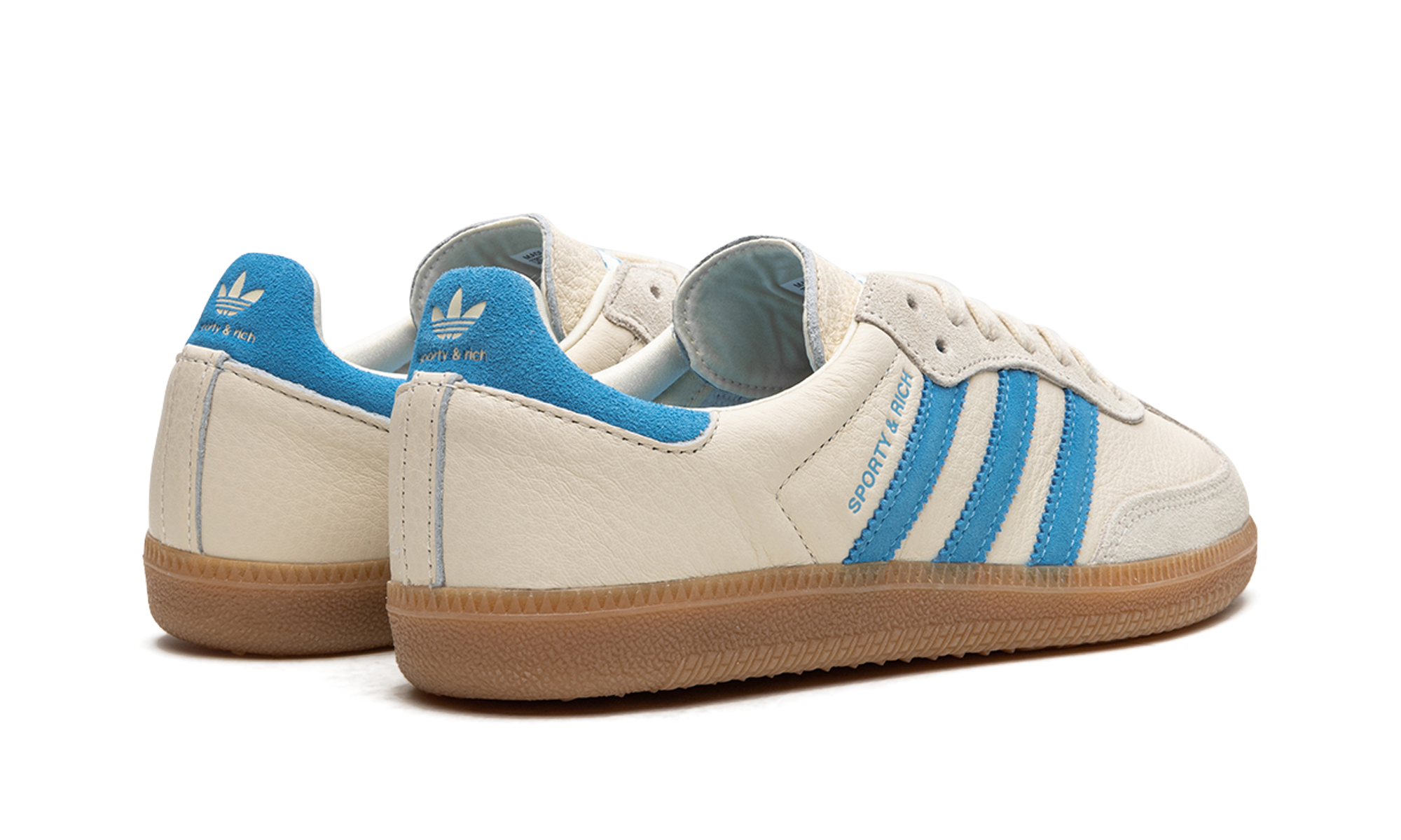 Adidas Samba OG x Sporty & Rich Cream Blue 4