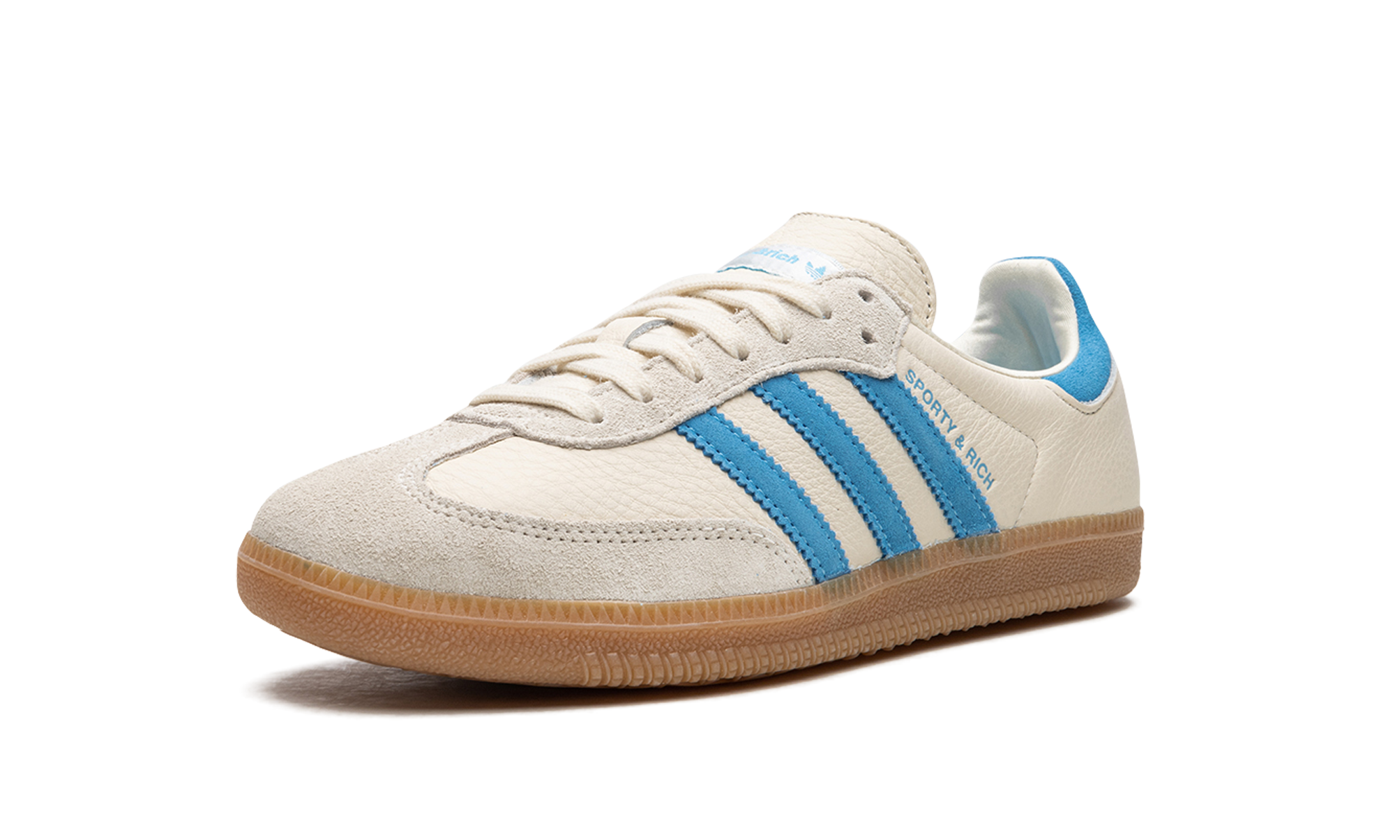 Adidas Samba OG x Sporty & Rich Cream Blue 5