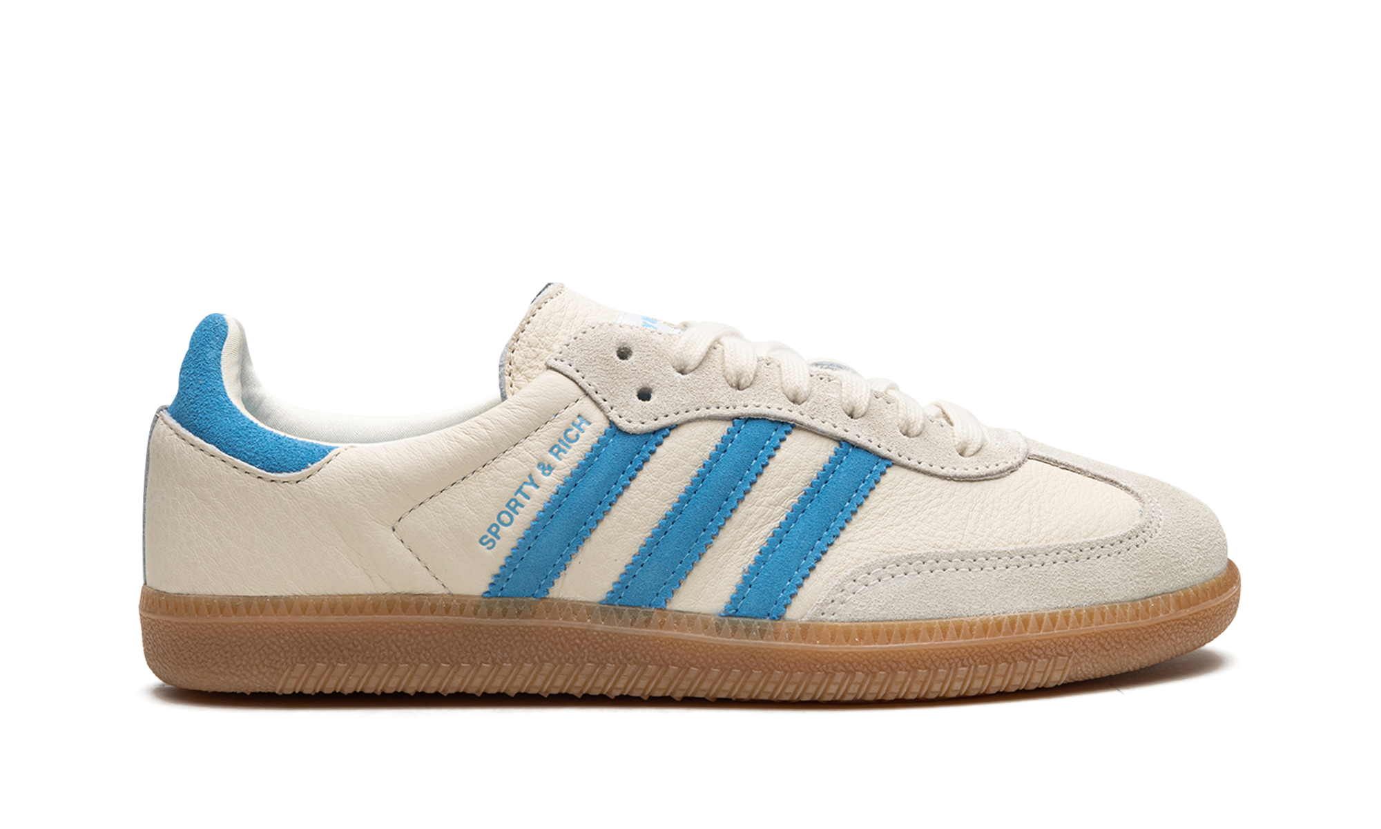 Adidas Samba OG x Sporty & Rich Cream Blue 7