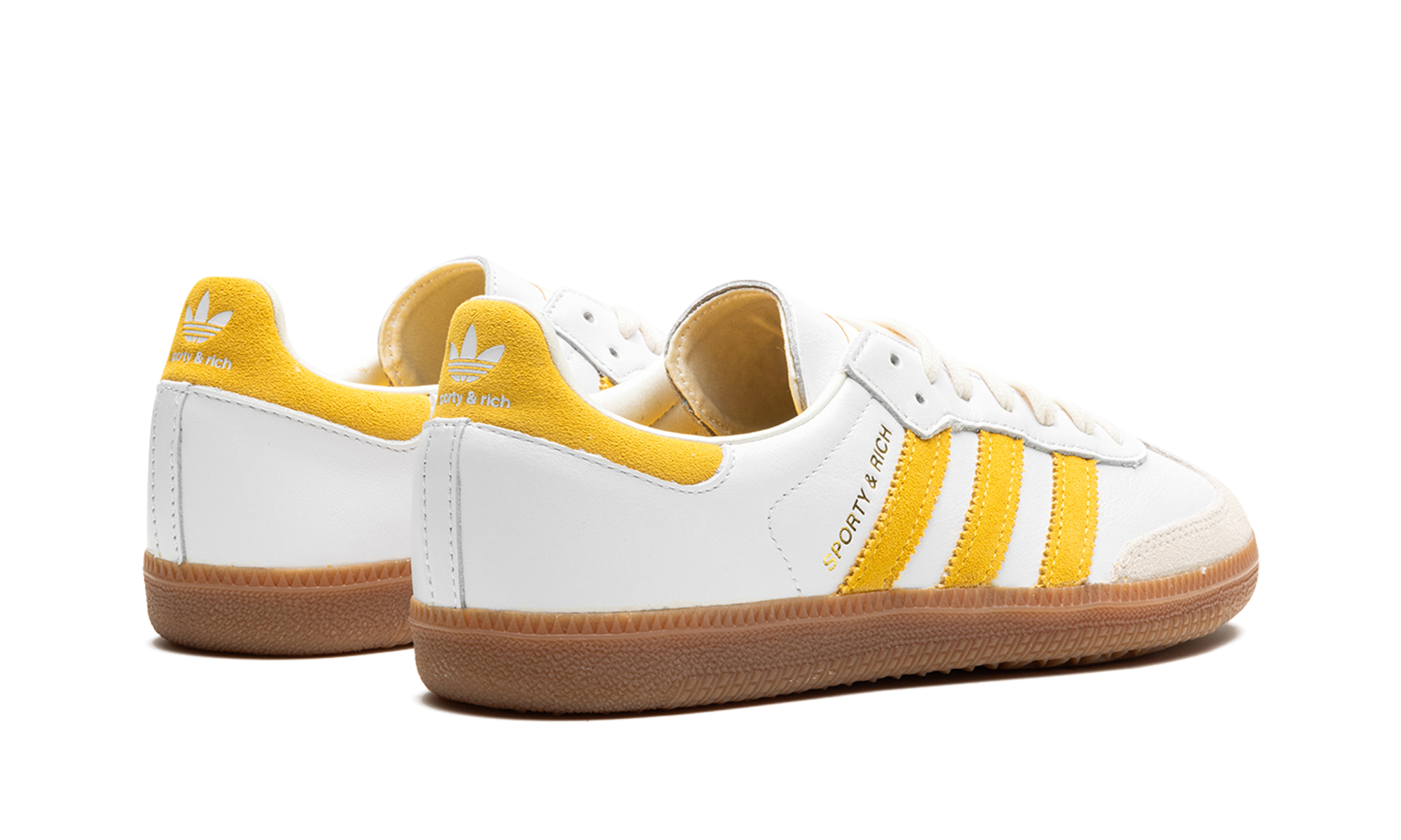 Adidas Samba x Sporty & Rich White Bold Gold 4