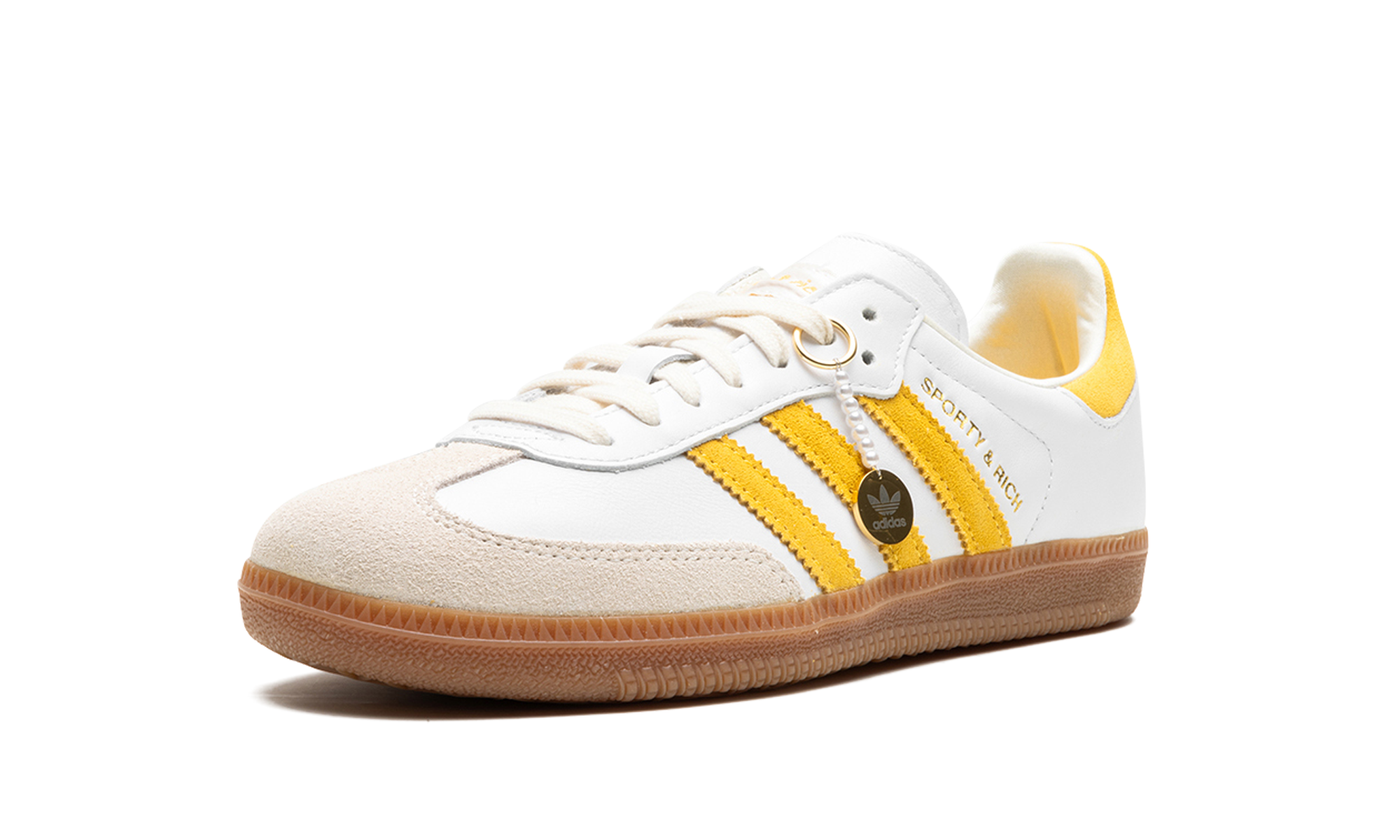 Adidas Samba x Sporty & Rich White Bold Gold 5