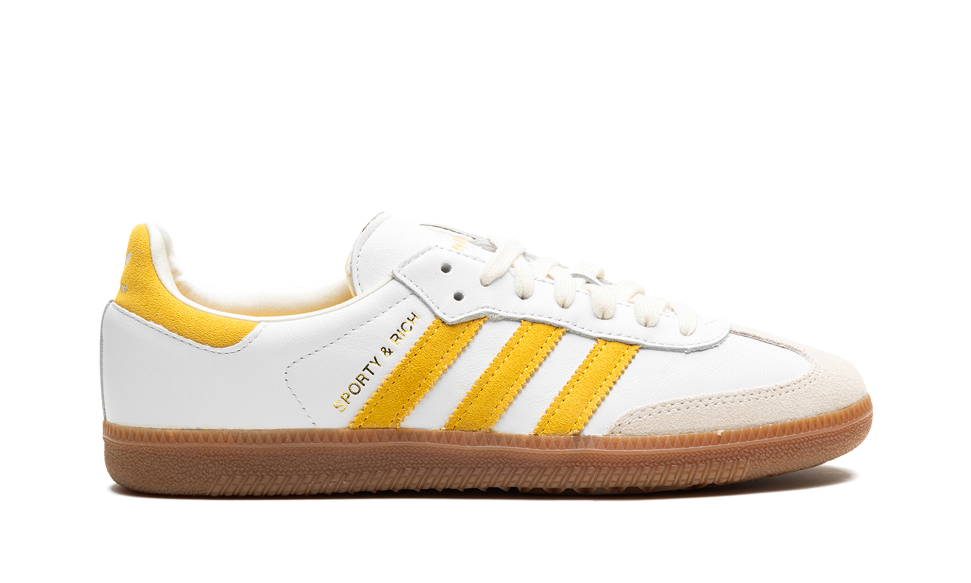 Adidas Samba x Sporty & Rich White Bold Gold 7