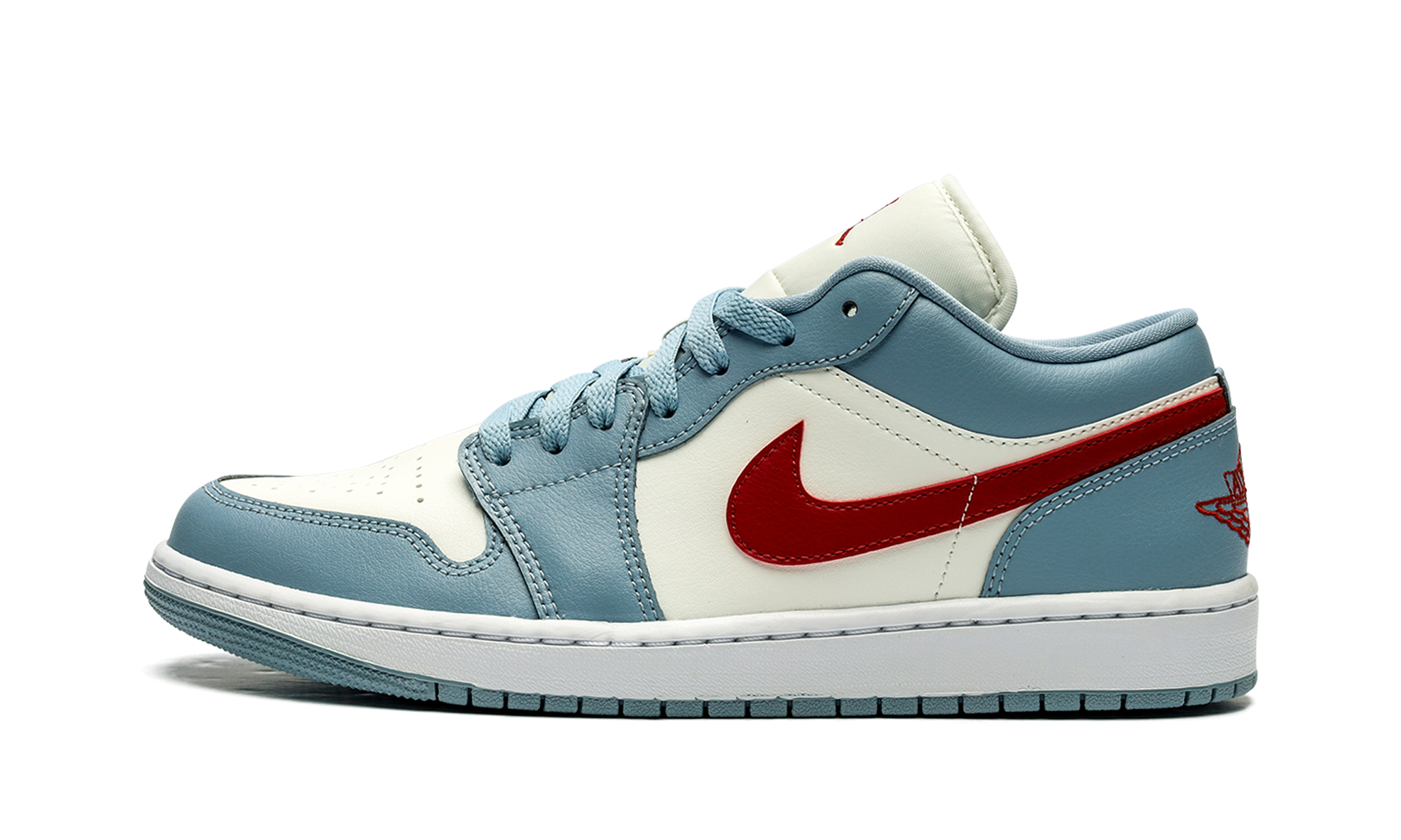 Air Jordan 1 Low Blue Whisper 4