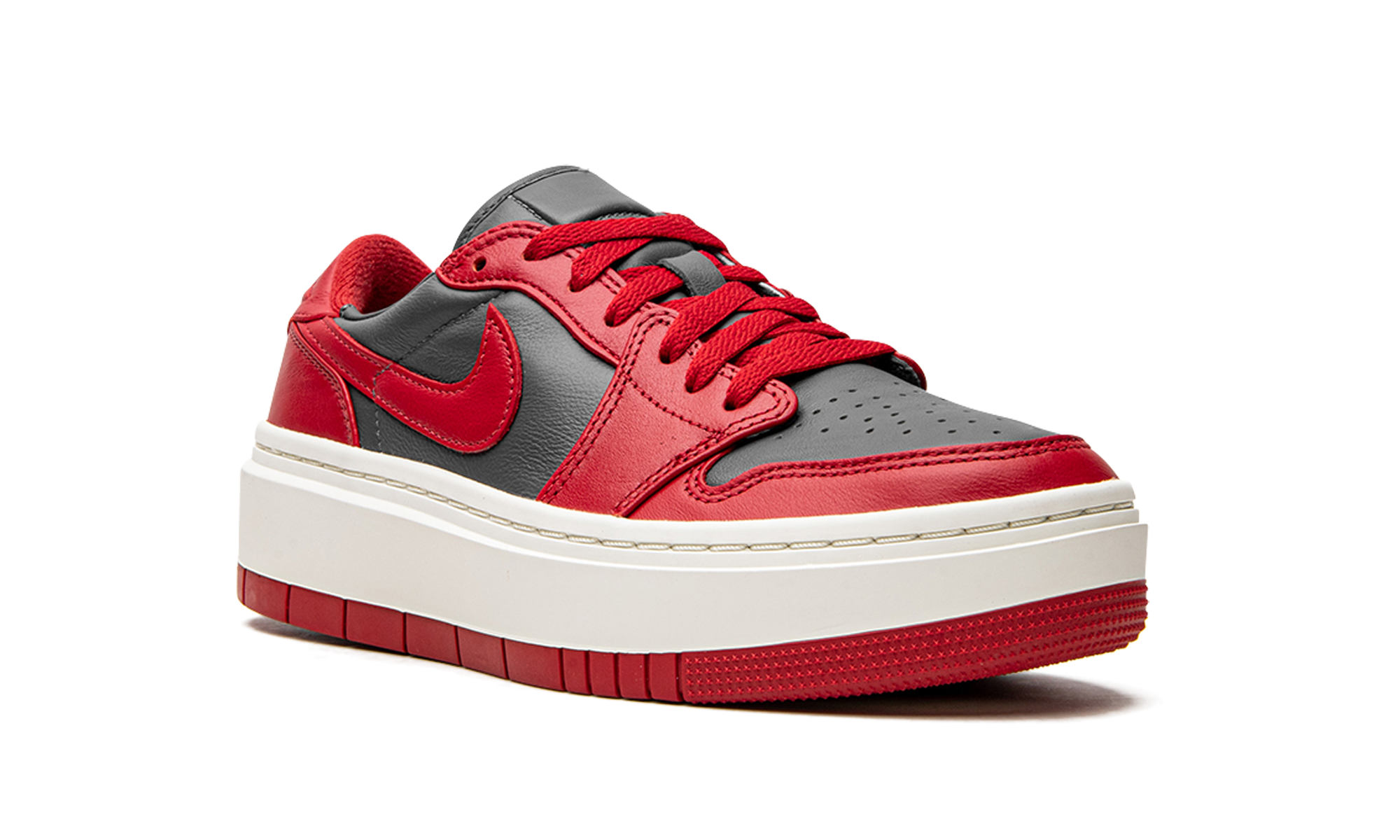 Air Jordan 1 Low Elevate Dark Gray Varsity Red 5