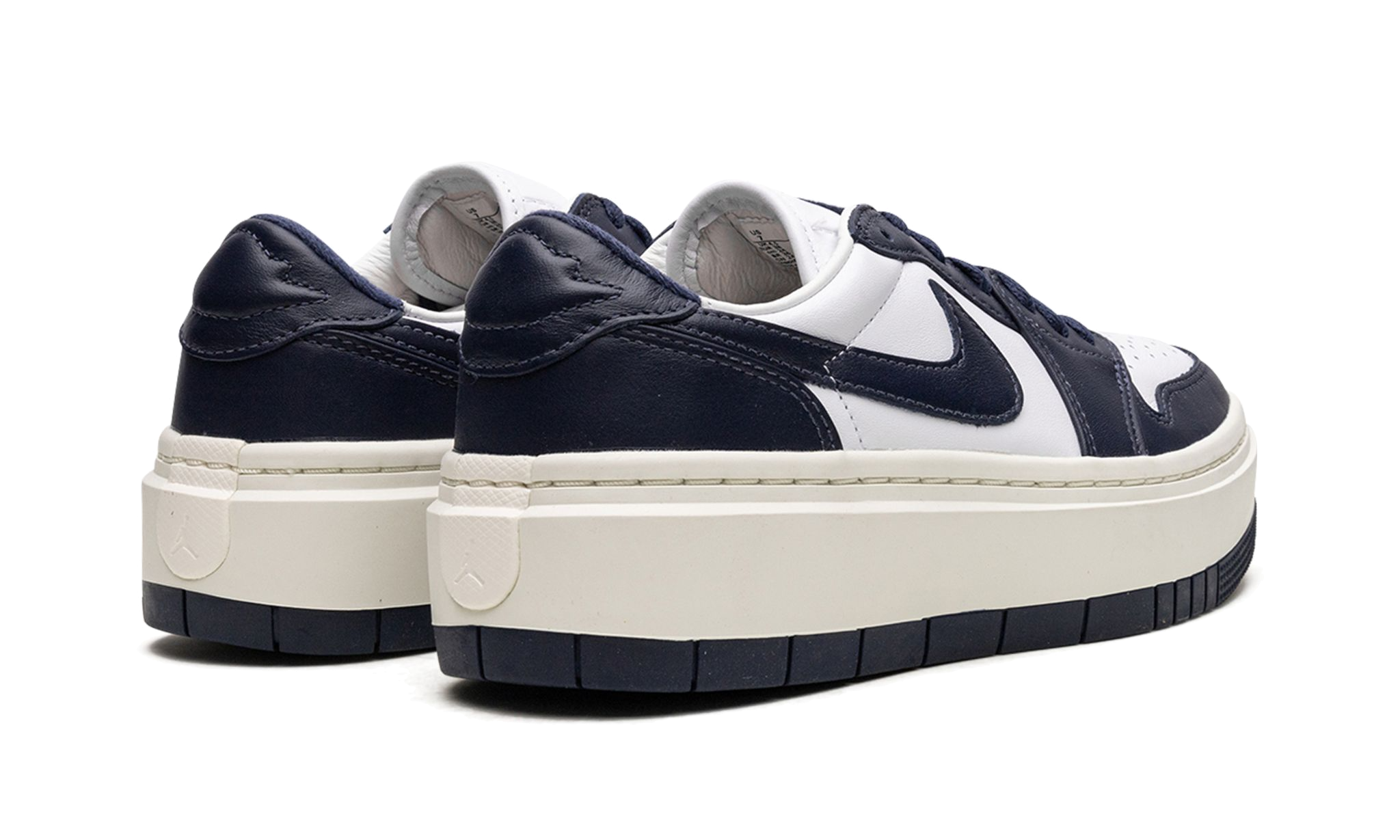 Air Jordan 1 Low Elevate White Midnight Navy Sail 4