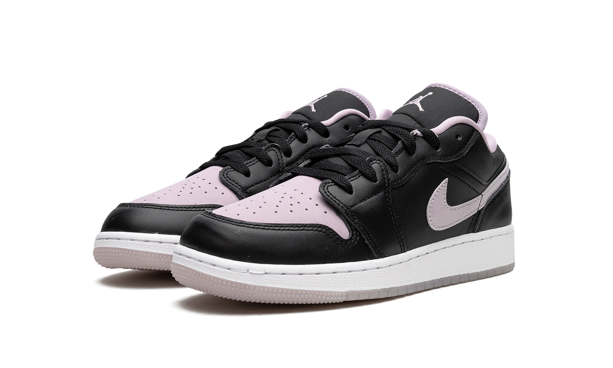 Air Jordan 1 Low SE Black Iced Lilac (GS) 3