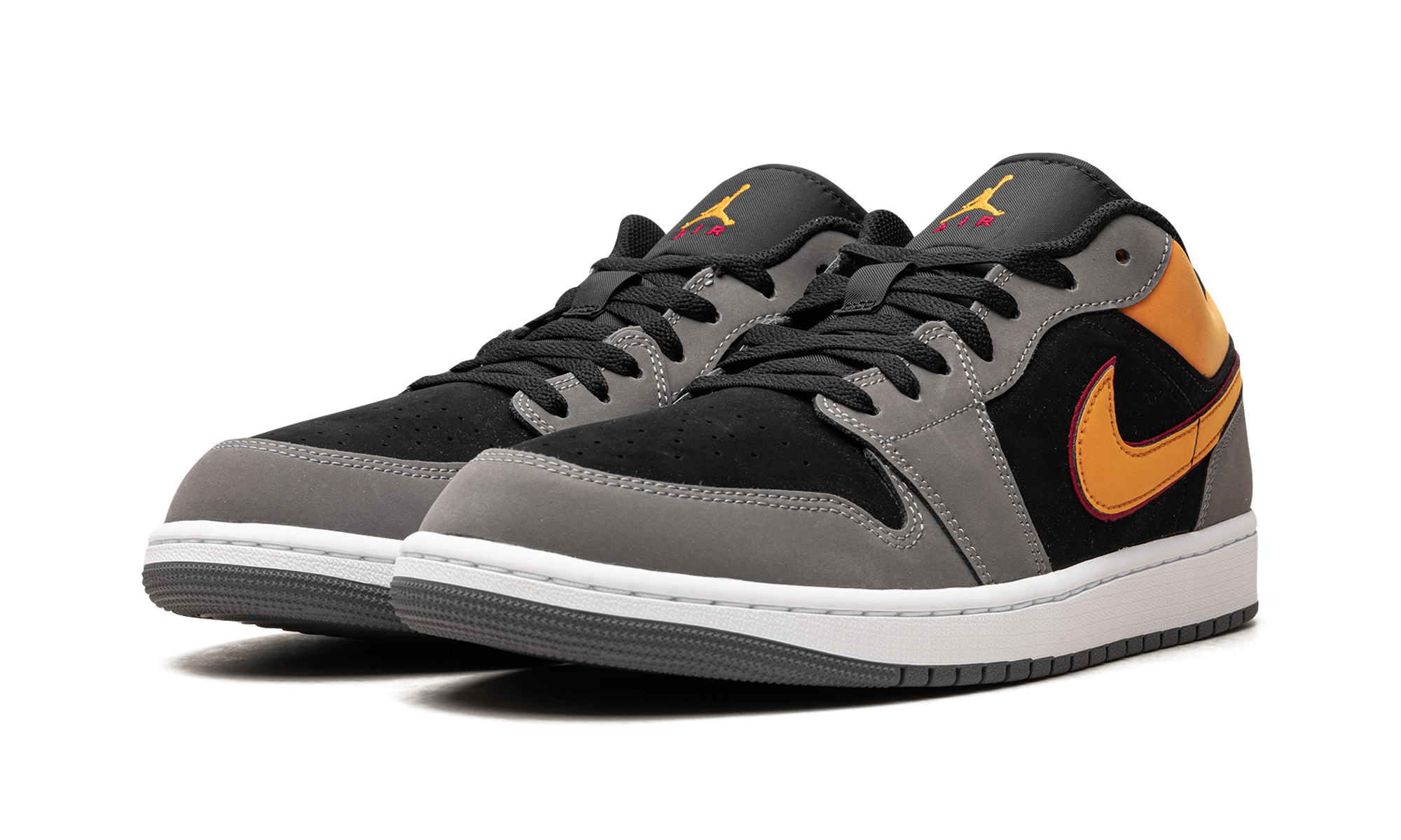 Air Jordan 1 Low SE Black Vivid Orange 3