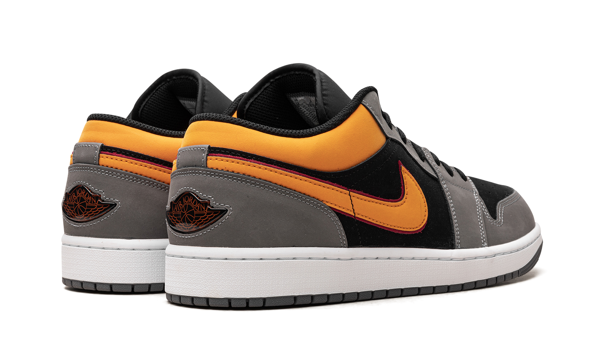 Air Jordan 1 Low SE Black Vivid Orange 4