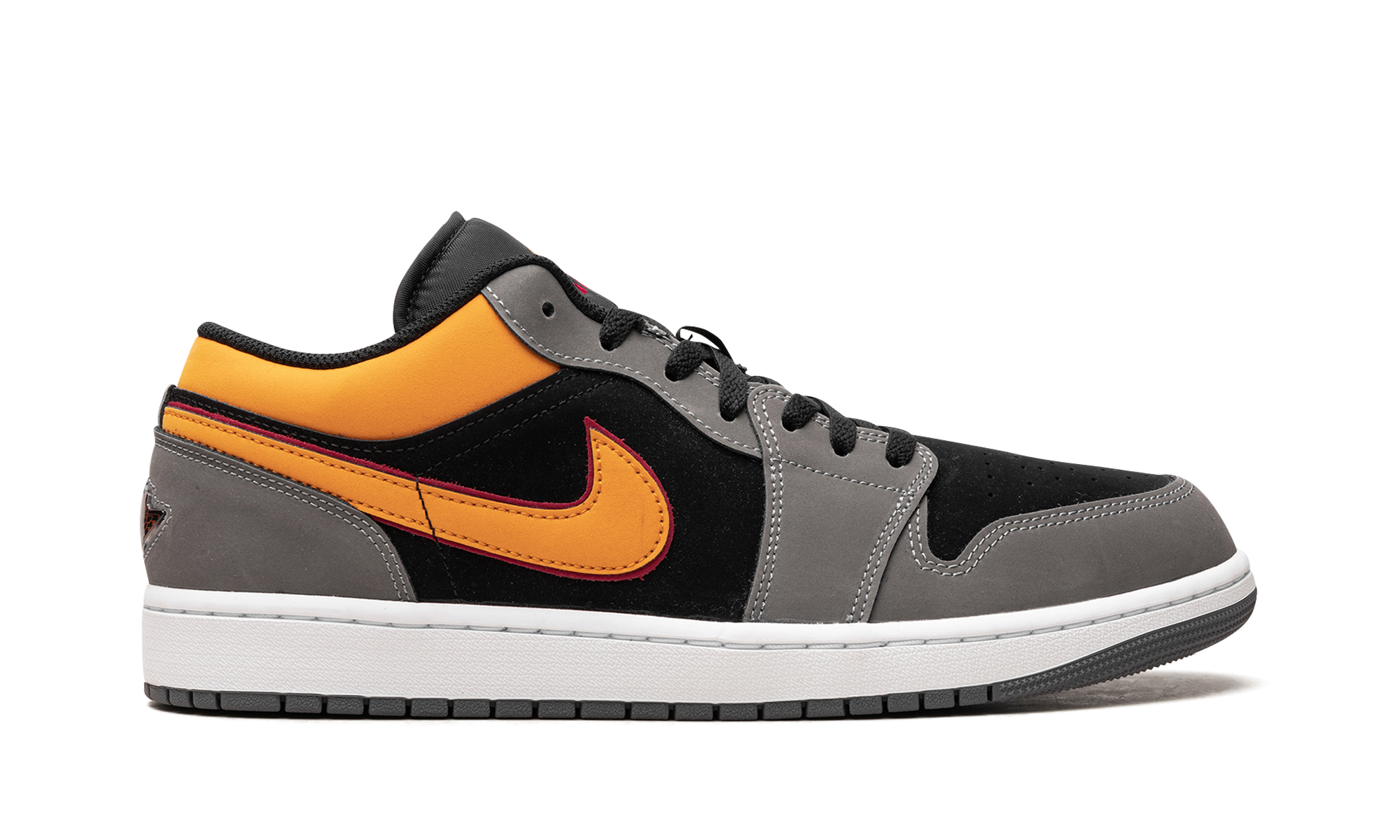 Air Jordan 1 Low SE Black Vivid Orange 7