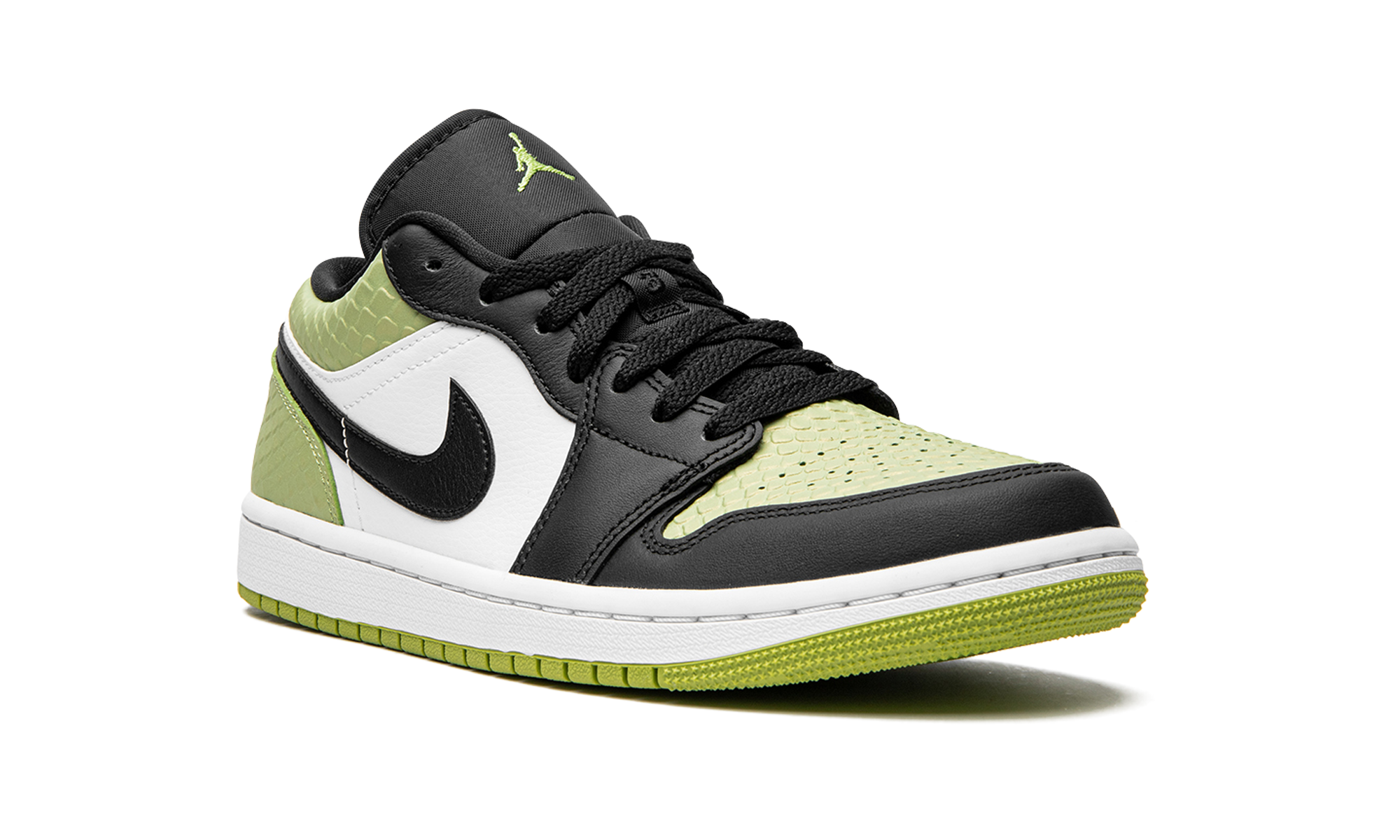 Air Jordan 1 Low Snakeskin Vivid Green (W) 8