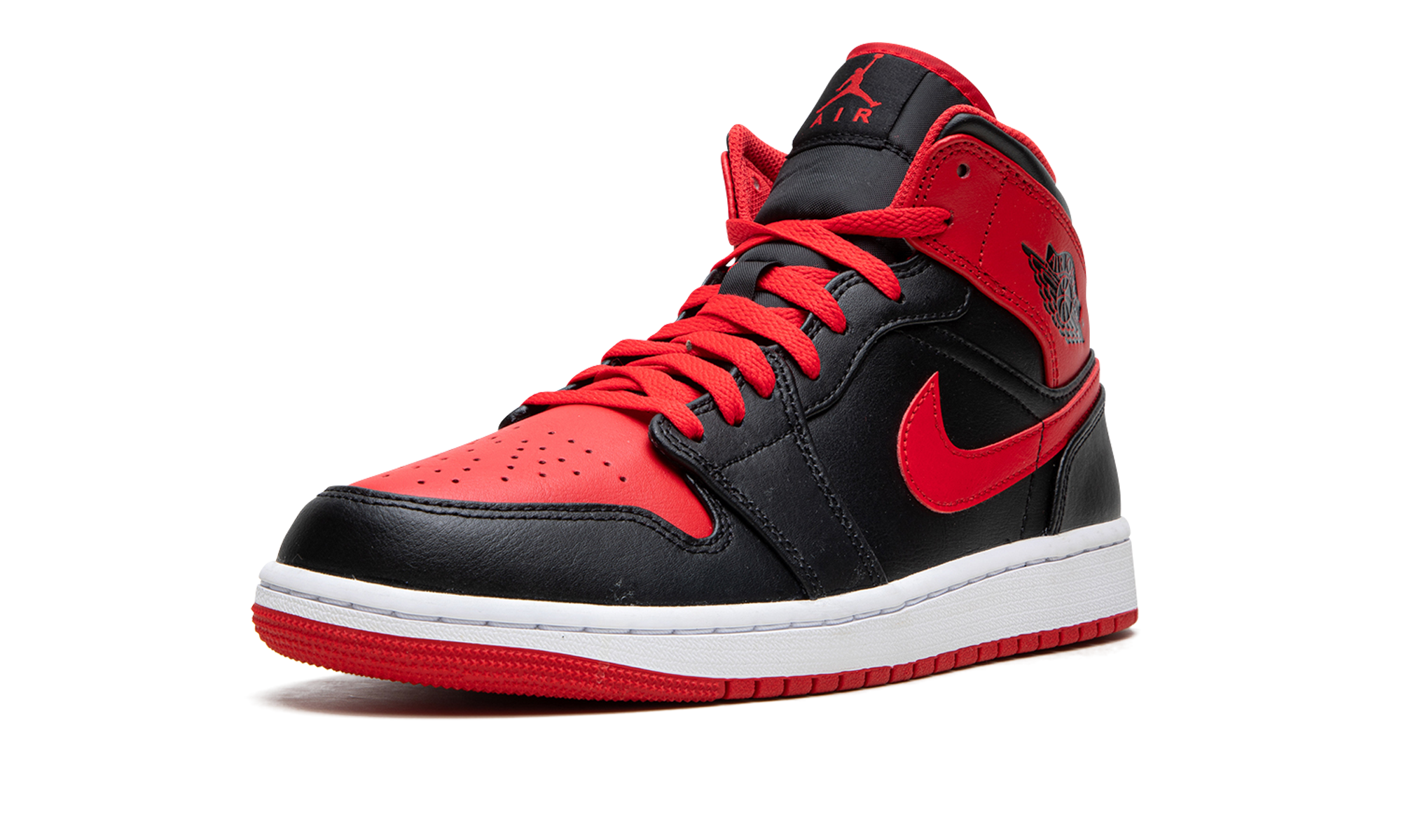 Air Jordan 1 Mid Alternate Bred 5