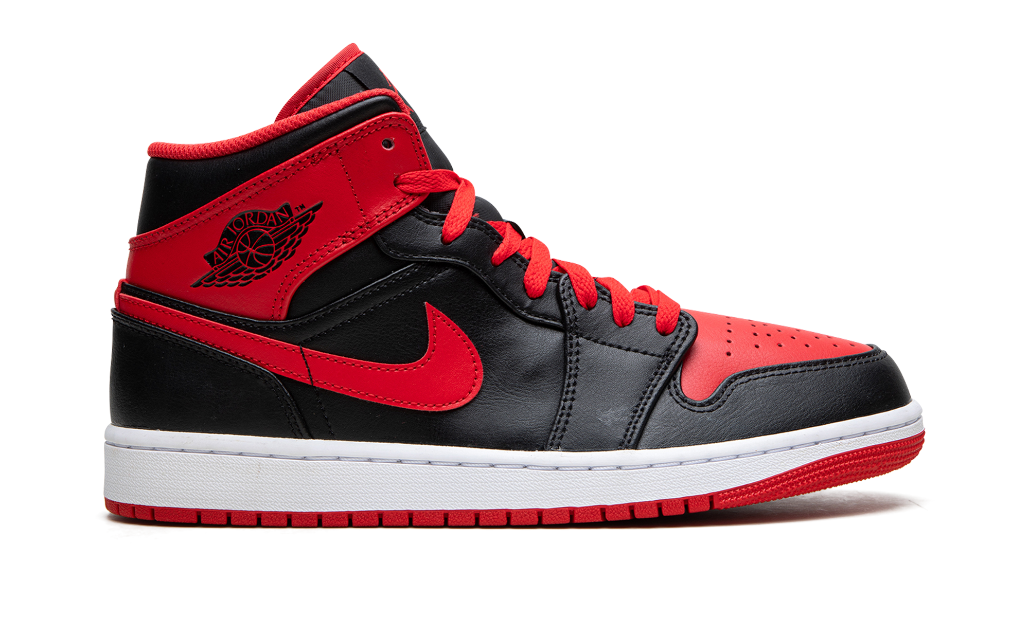 Air Jordan 1 Mid Alternate Bred 7