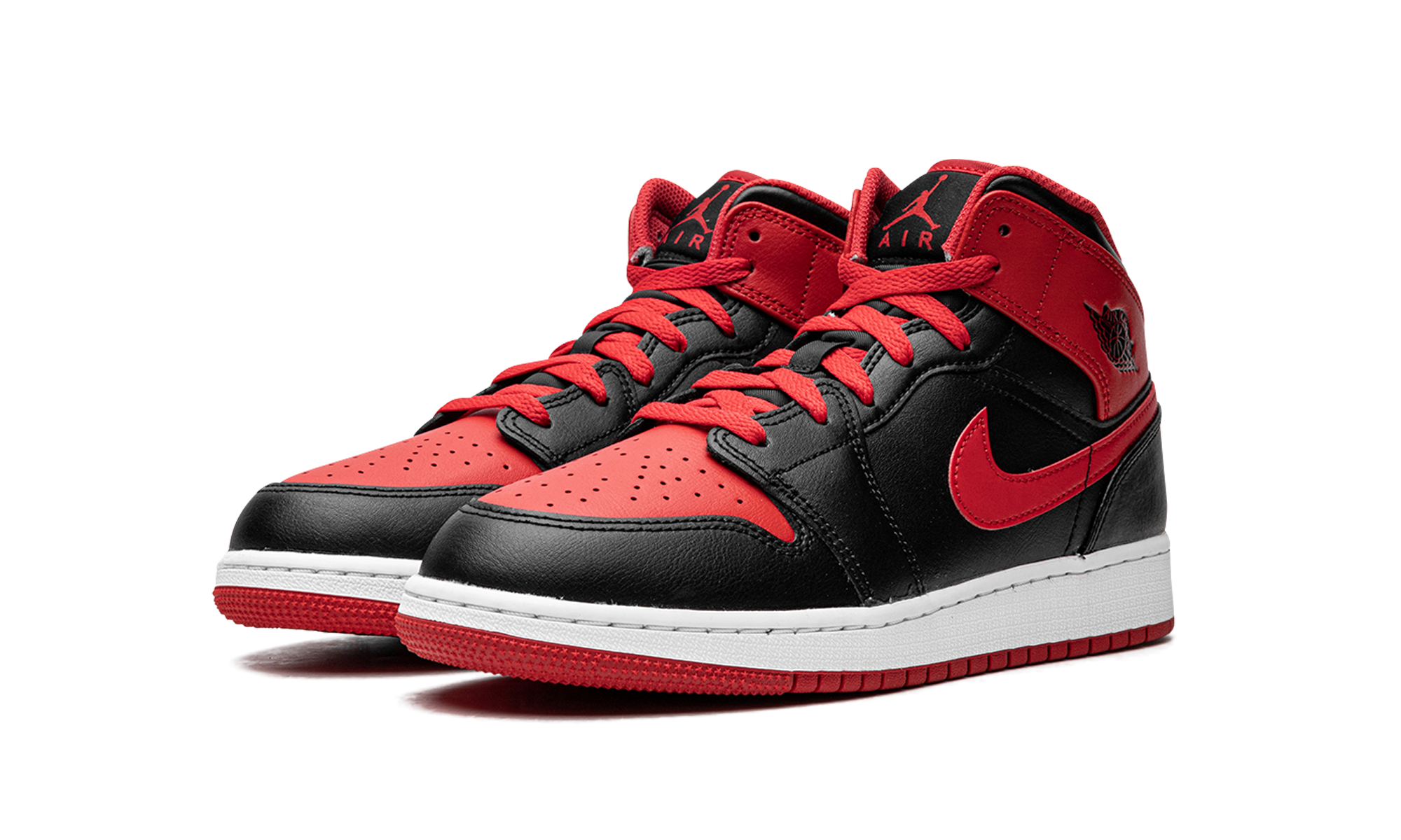 Air Jordan 1 Mid Alternate Bred (GS) 3