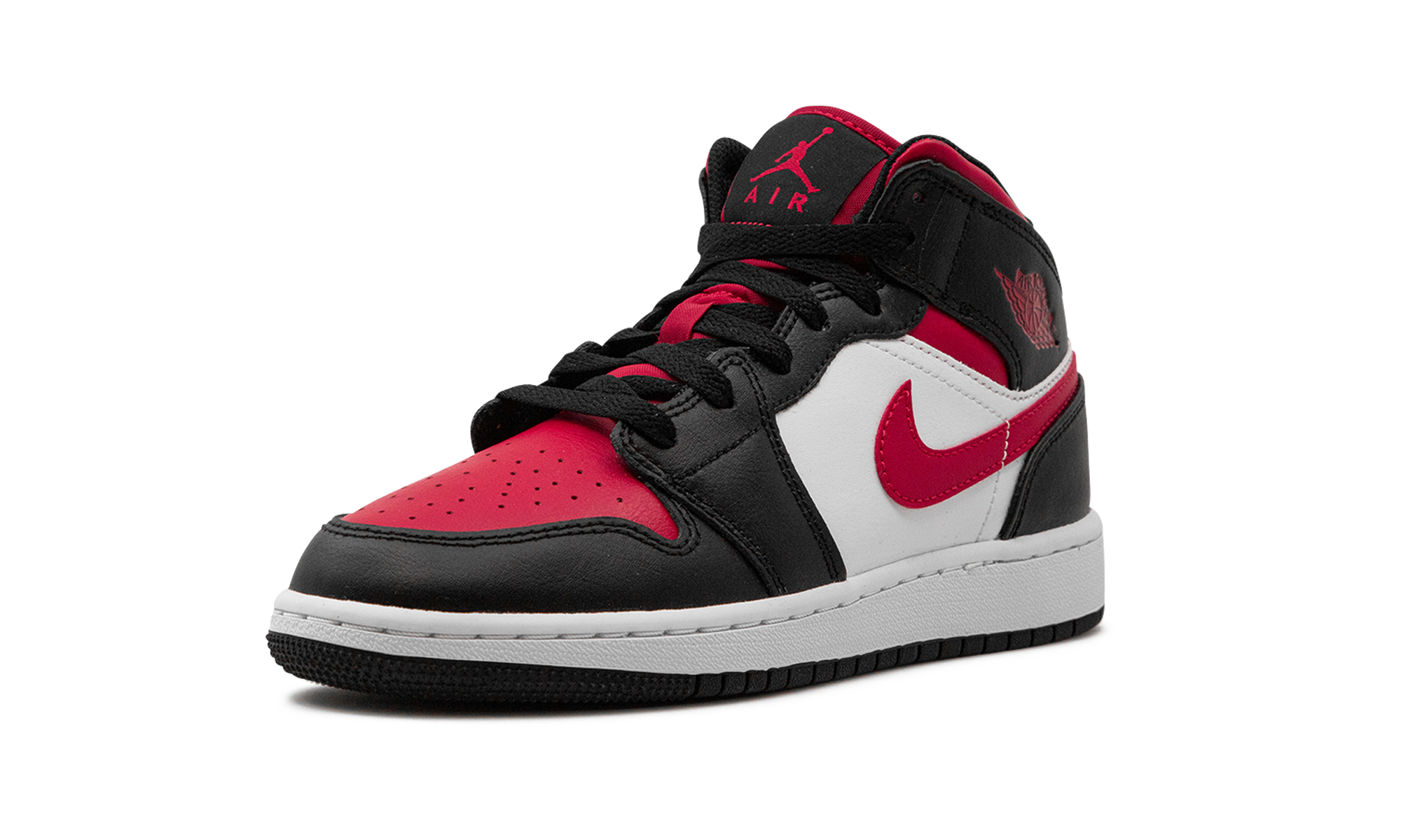 Air Jordan 1 Mid Alternate Bred Toe (GS) 5
