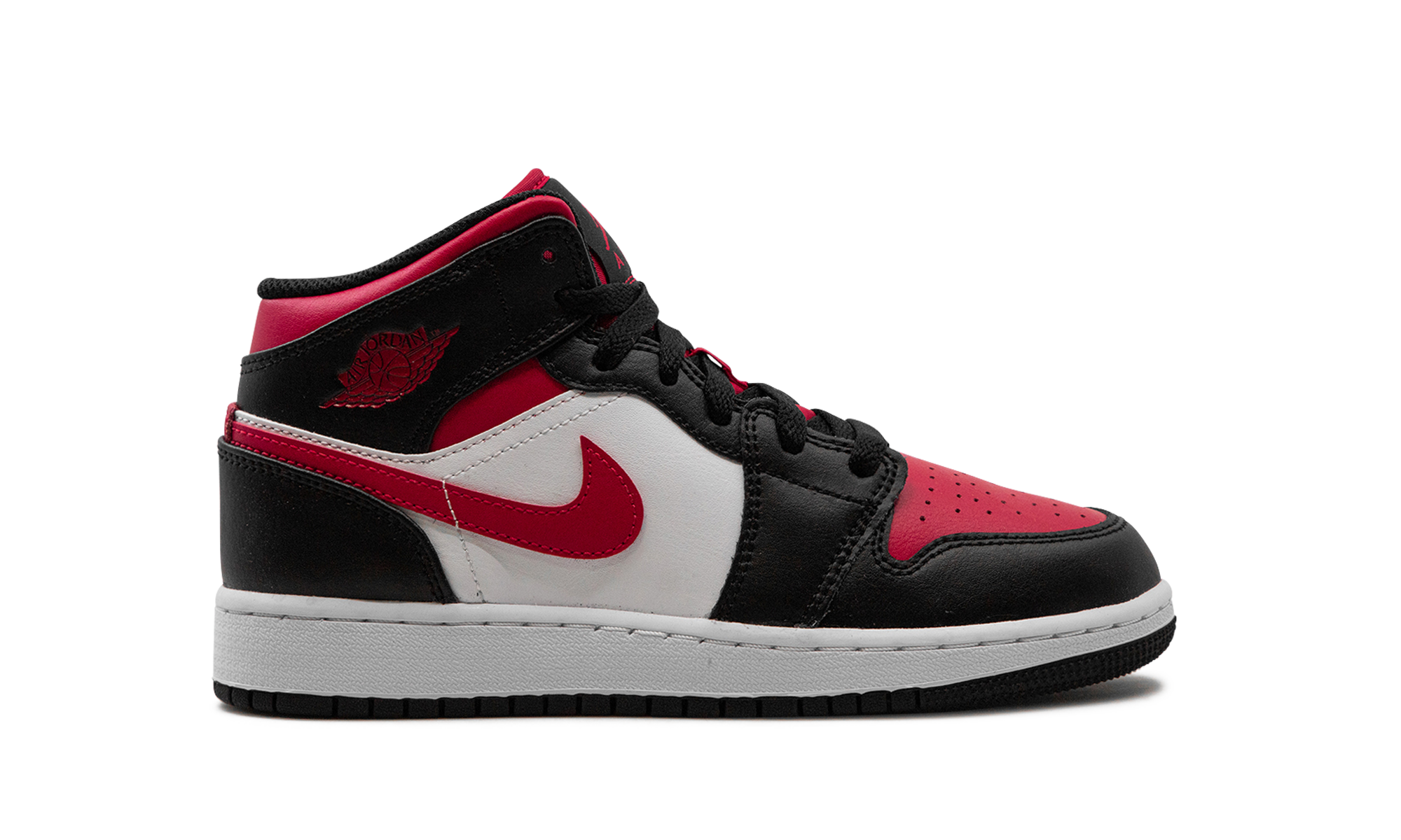 Air Jordan 1 Mid Alternate Bred Toe (GS) 7