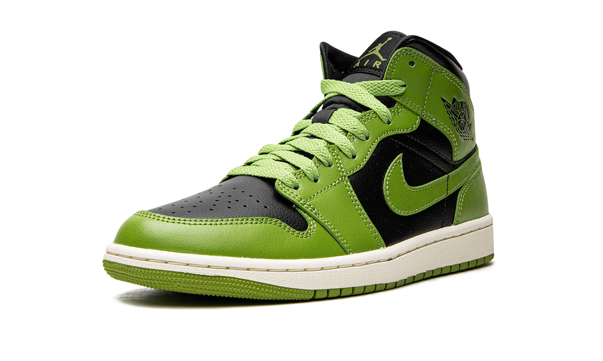 Air Jordan 1 Mid Altitude Green Heather 5