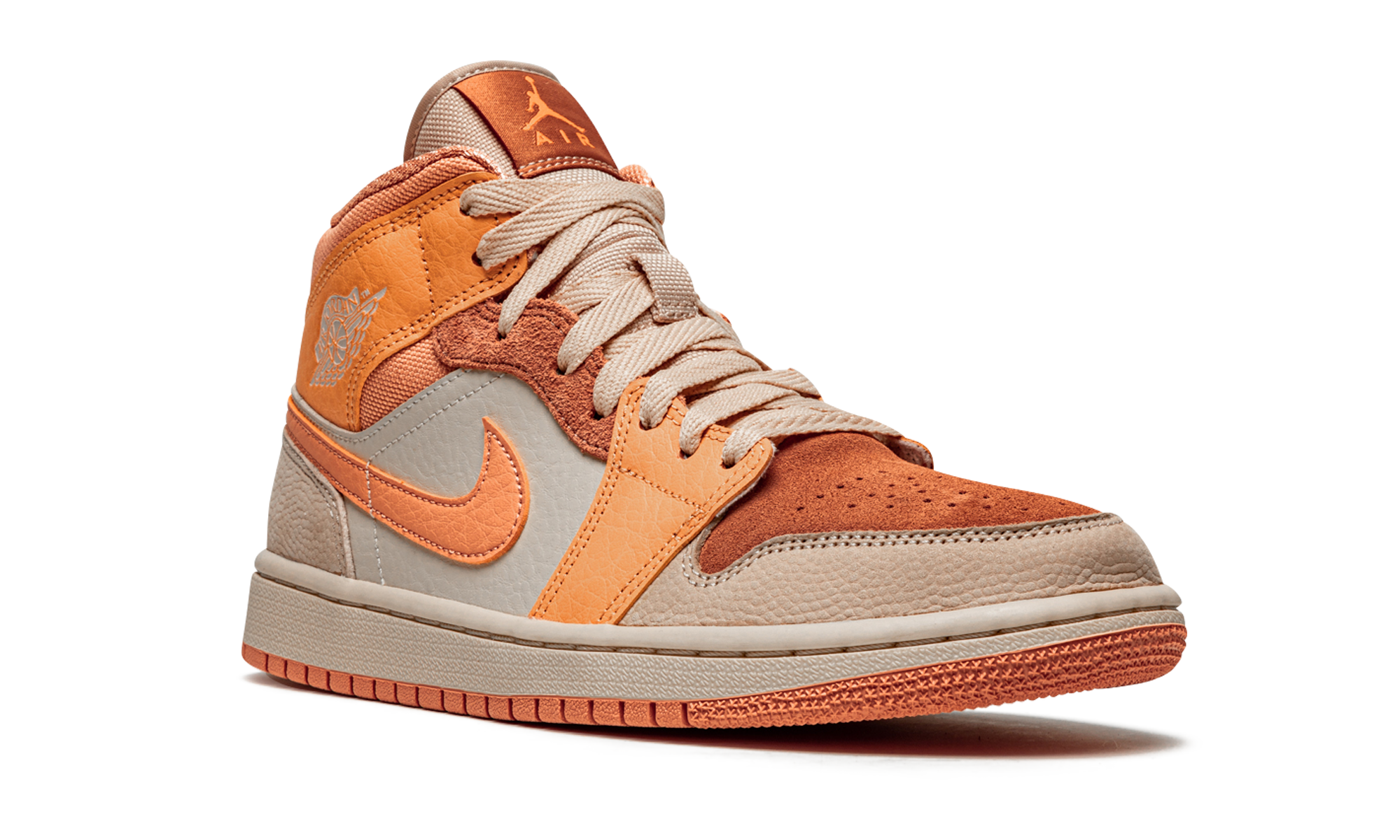 Air Jordan 1 Mid Apricot Orange
