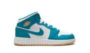 Air Jordan 1 Mid Aquatone (GS) 1