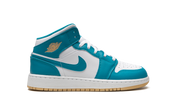Air Jordan 1 Mid Aquatone (GS) 7