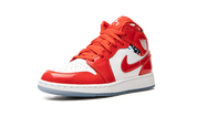 Air Jordan 1 Mid Barcelona Sweater Red Patent (GS) 5