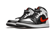Air Jordan 1 Mid Black Chile Red White